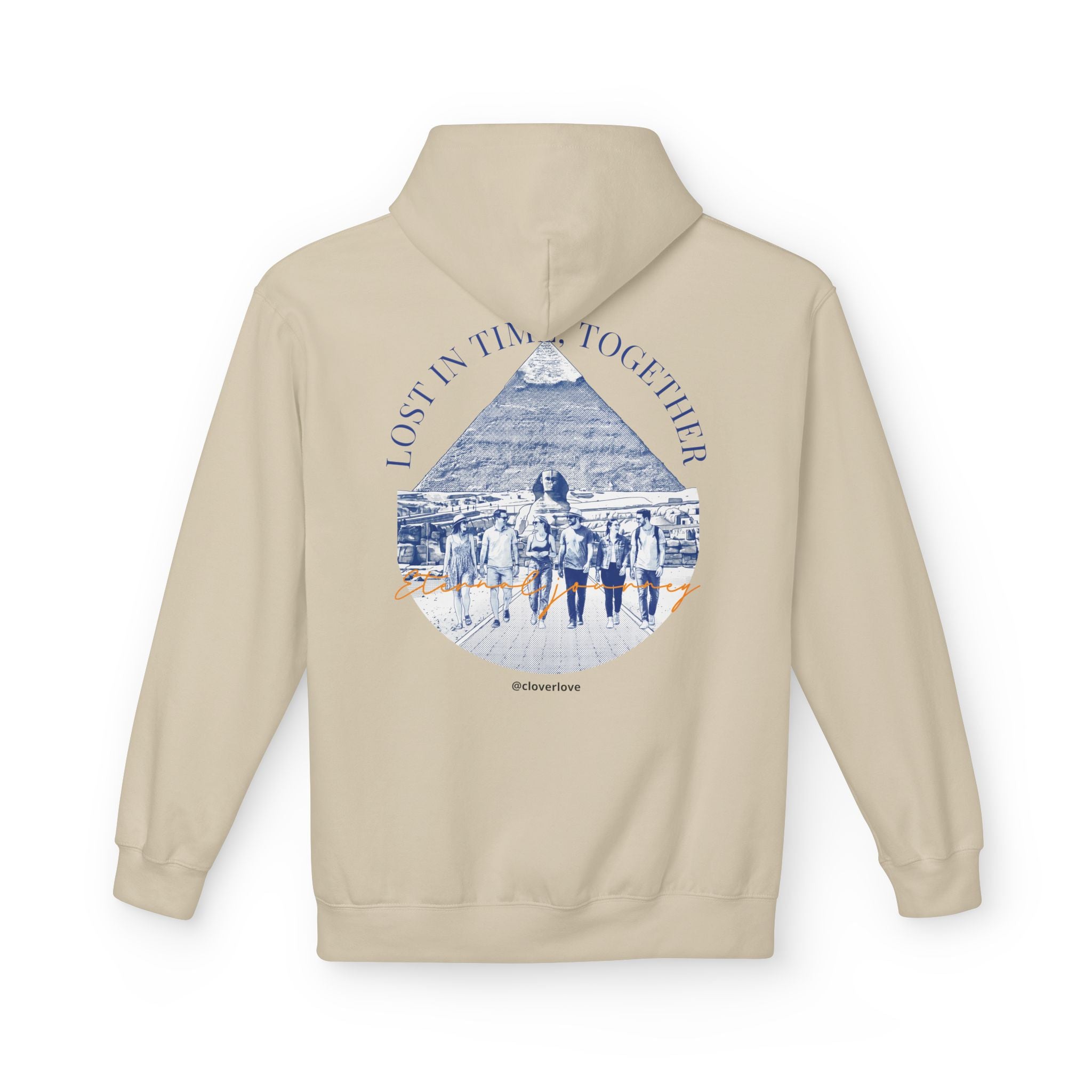 Ägypten Wahrzeichen Hoodie | Vintage Pyramiden Reise Sweatshirt