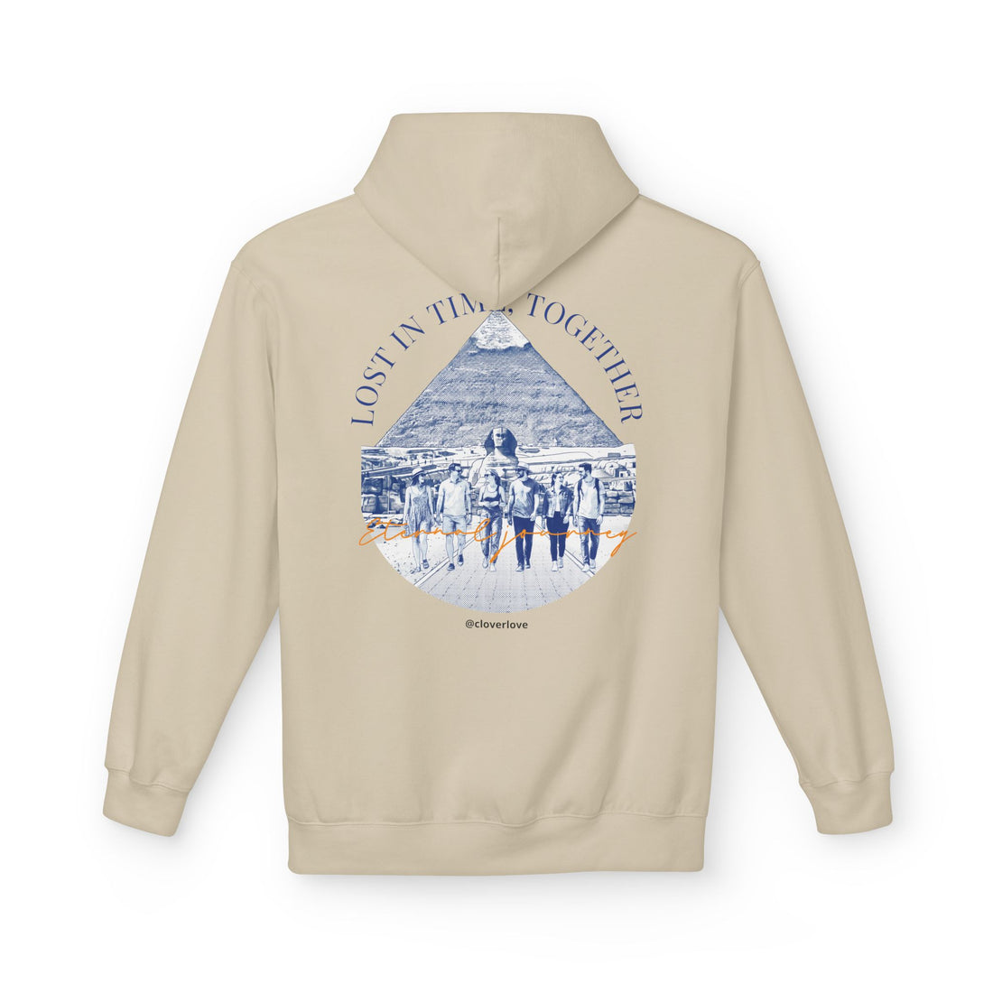 Ägypten Wahrzeichen Hoodie | Vintage Pyramiden Reise Sweatshirt