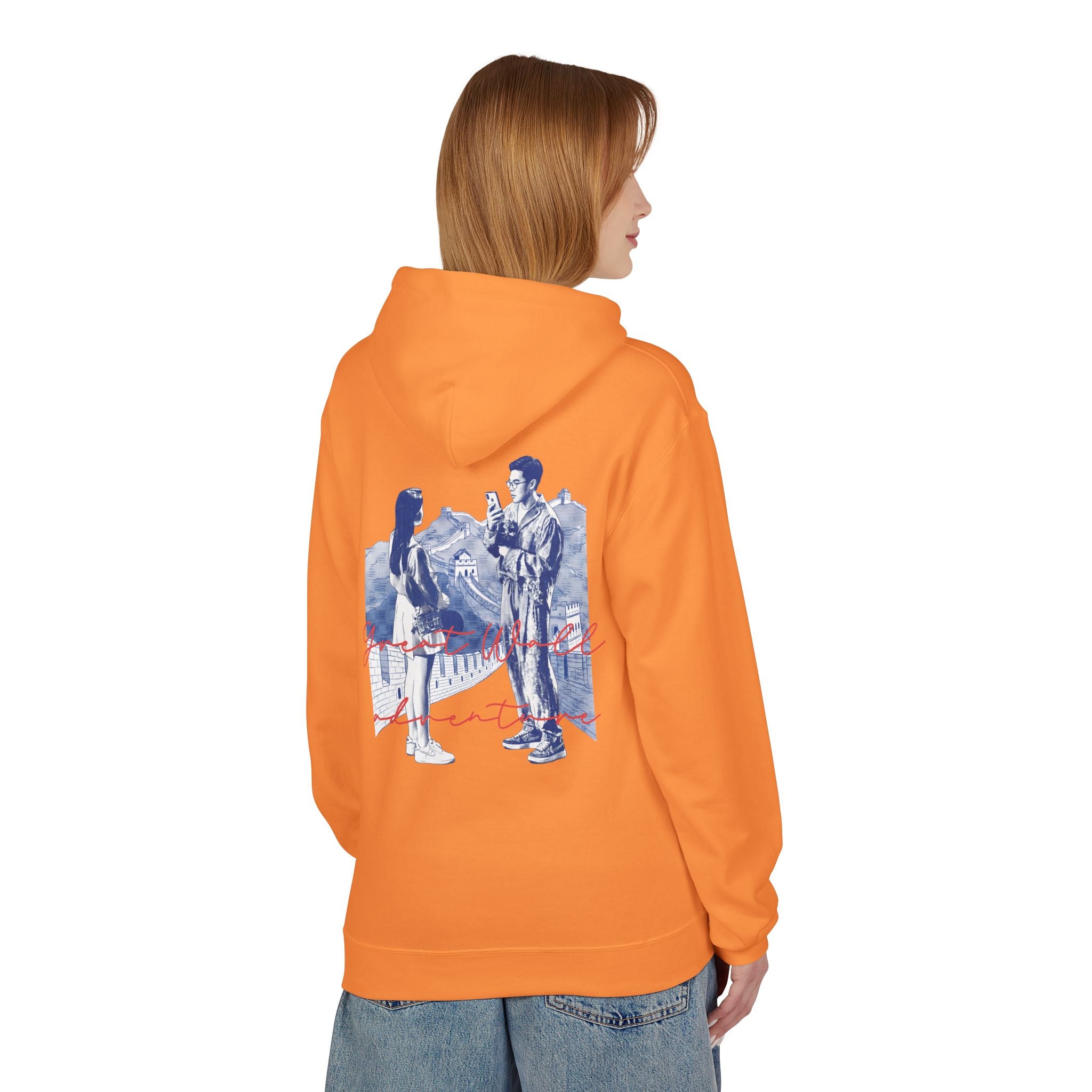 Great Wall Adventure Hoodie – Summer Wanderlust Sweatshirt