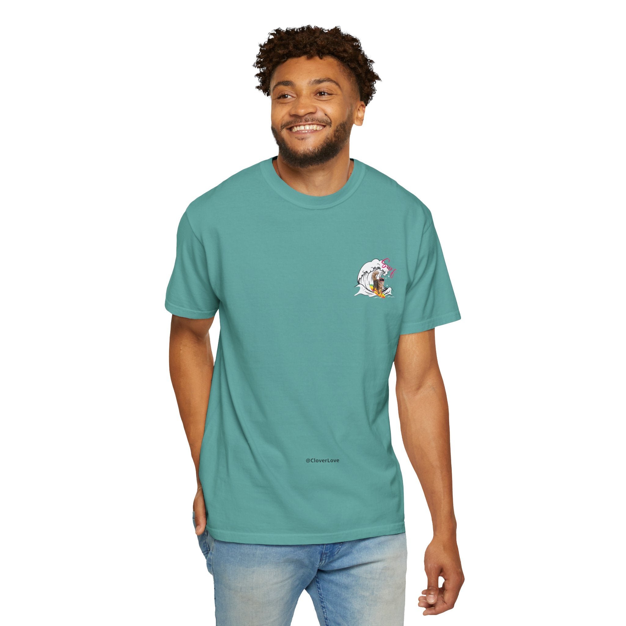 Custom Pet Summer Shirt - Surf Beach Style Pet Lover Gift