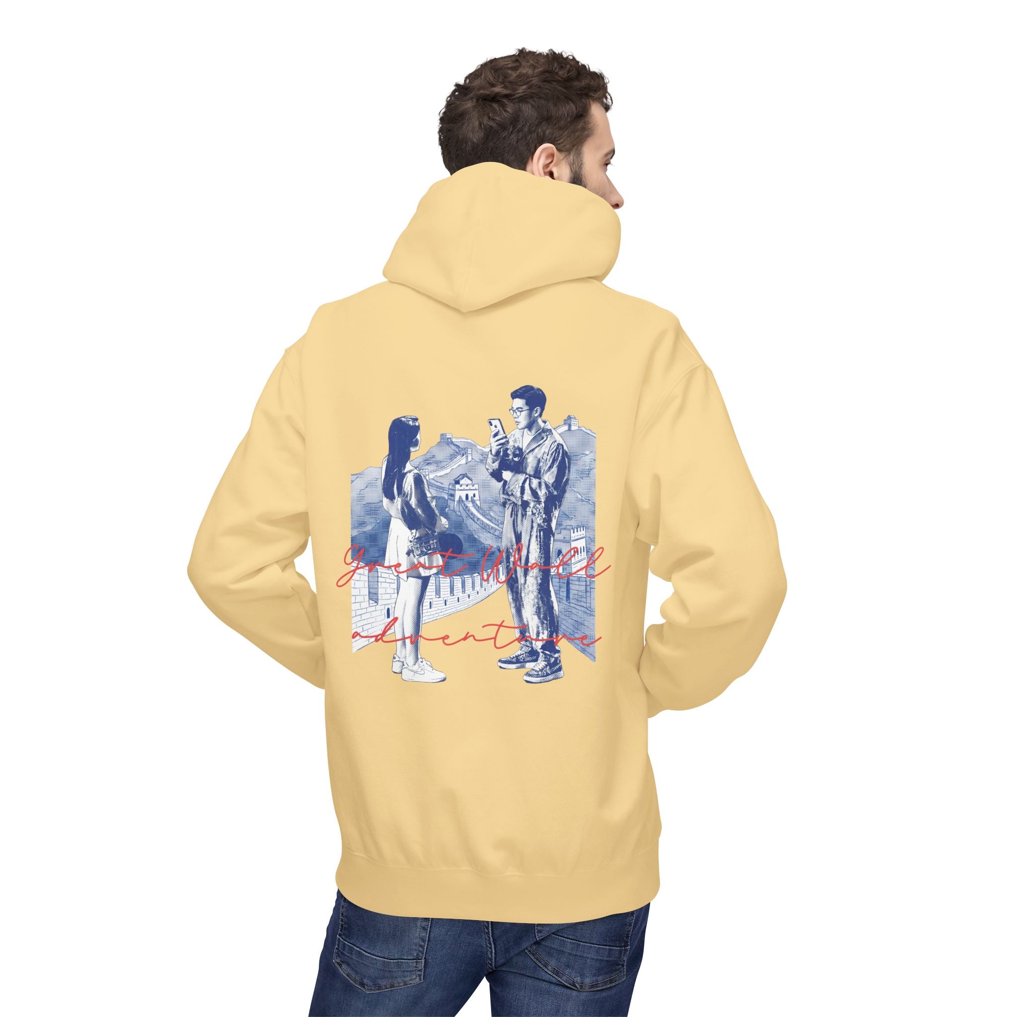 Great Wall Adventure Hoodie – Summer Wanderlust Sweatshirt