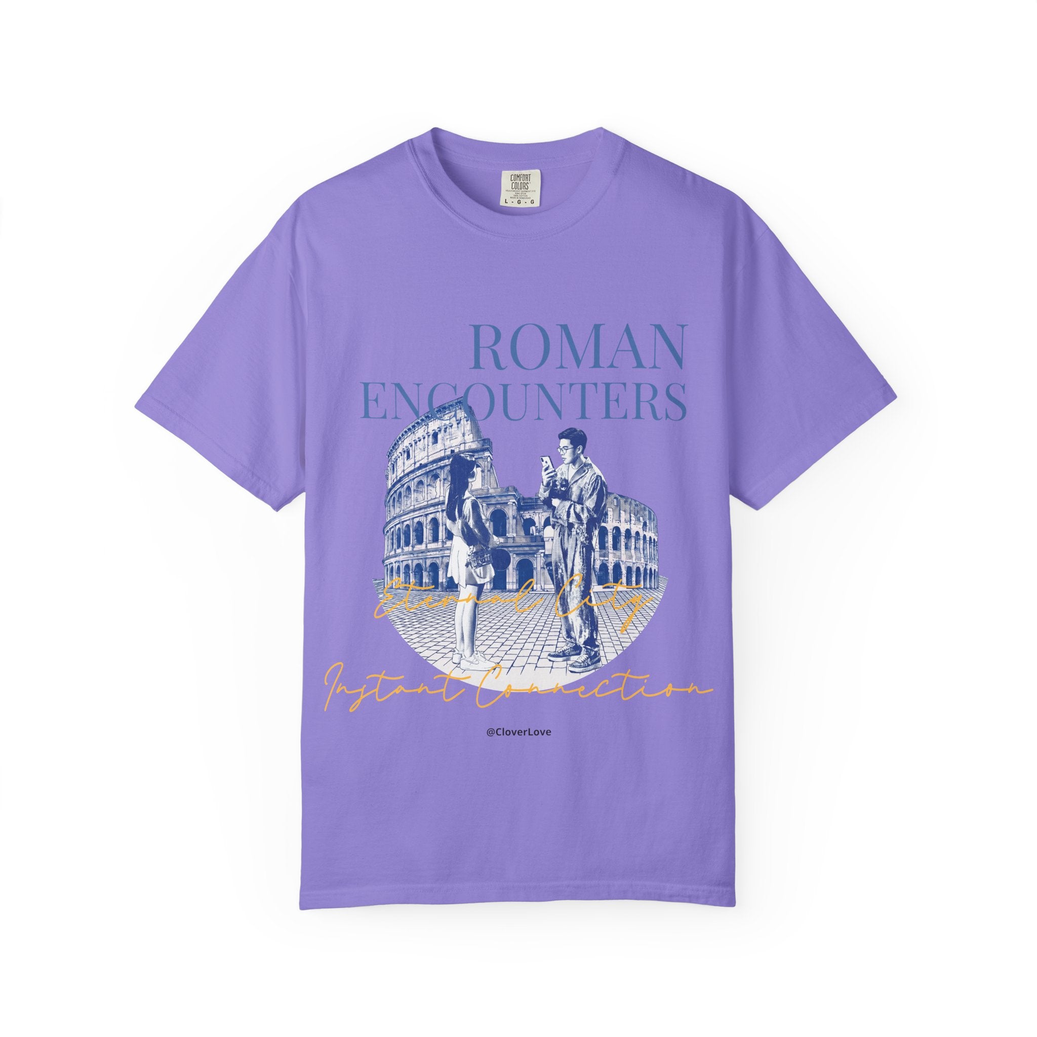 Custom Rome Colosseum Travel T-Shirt - Vintage Vacation Gift