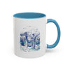 Explore The Alps Travel Mug - Mountain Adventure Coffee Cup