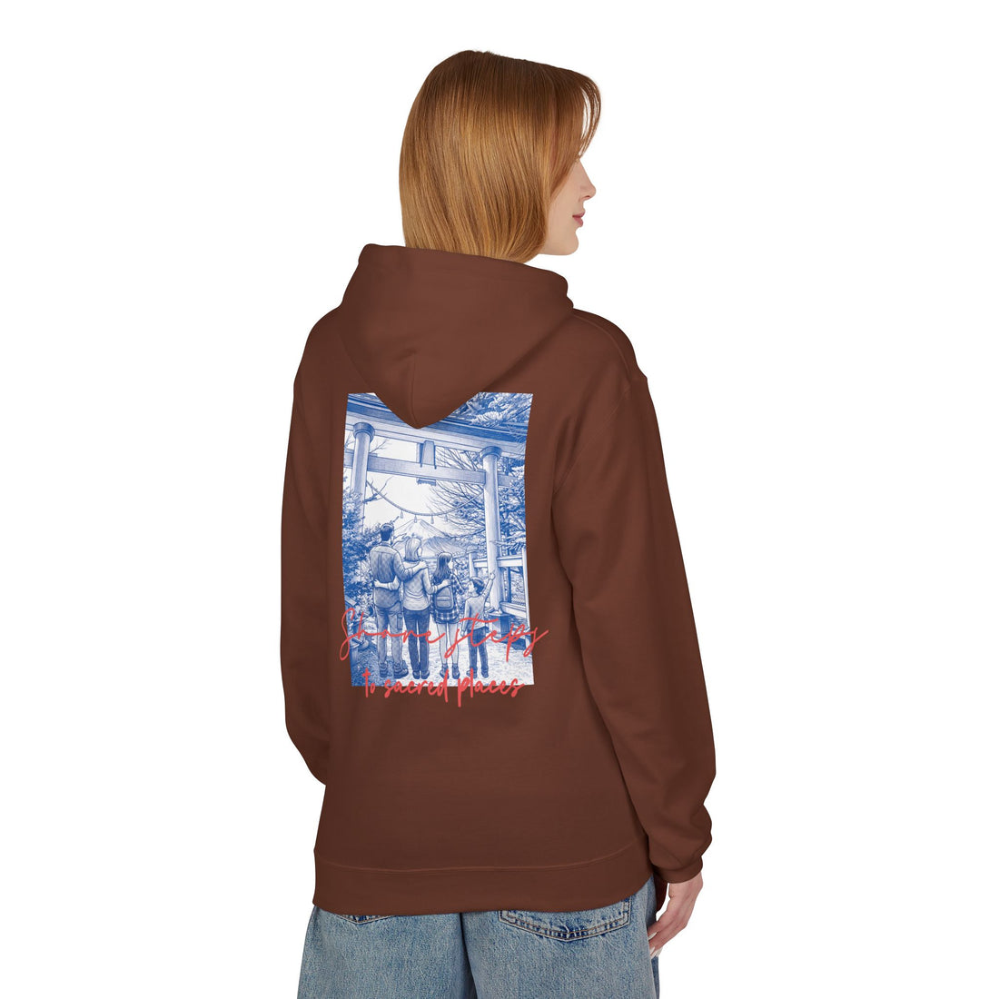 Sacred Places Hoodie | Vintage Travel Landmark Sweatshirt