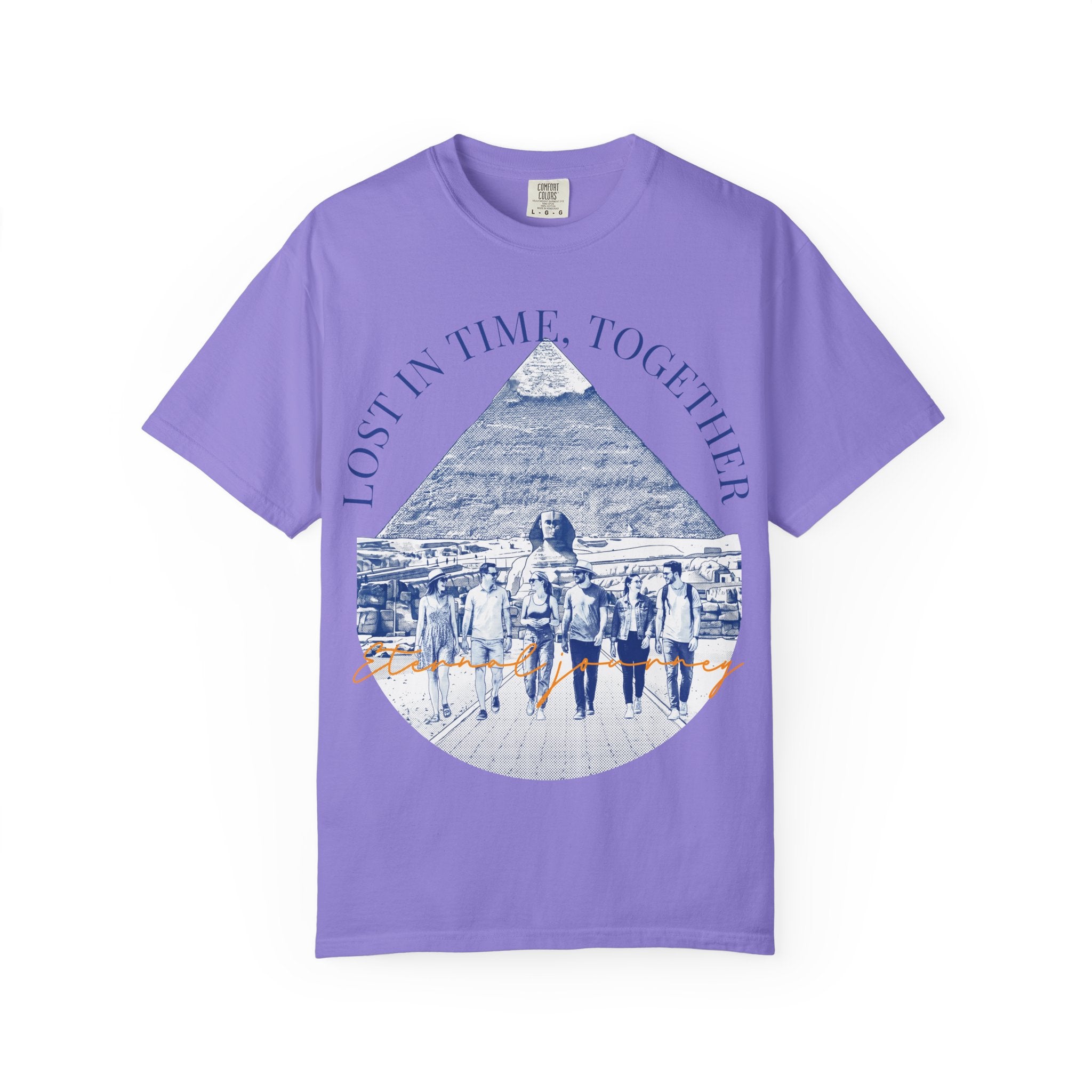 Custom Egypt Landmark T-Shirt - Vintage Adventure Tee, Travel Lover Gift