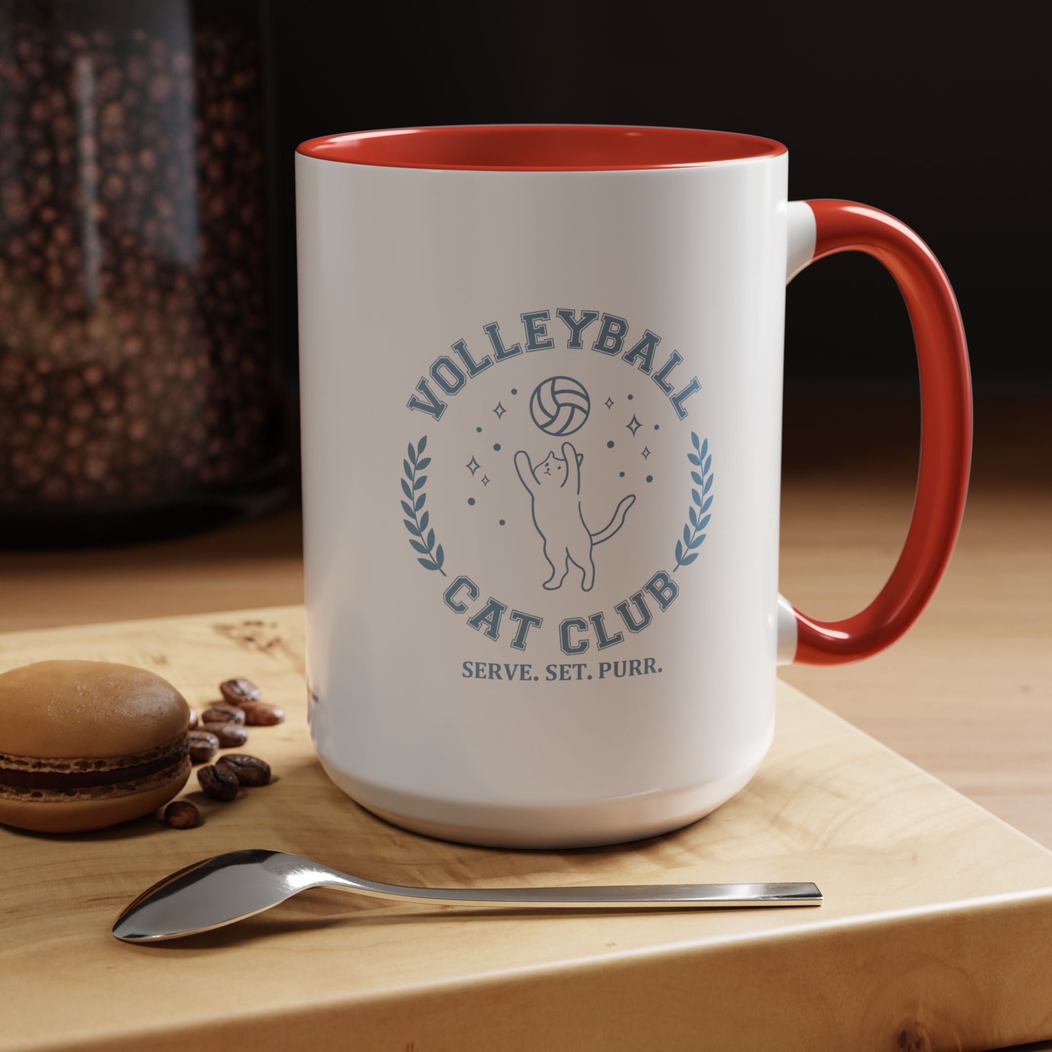 VC1, Sea Otter Coffee Mug - "Cat(ch) the Dream" Ocean Art Accent Mug (11/15oz)