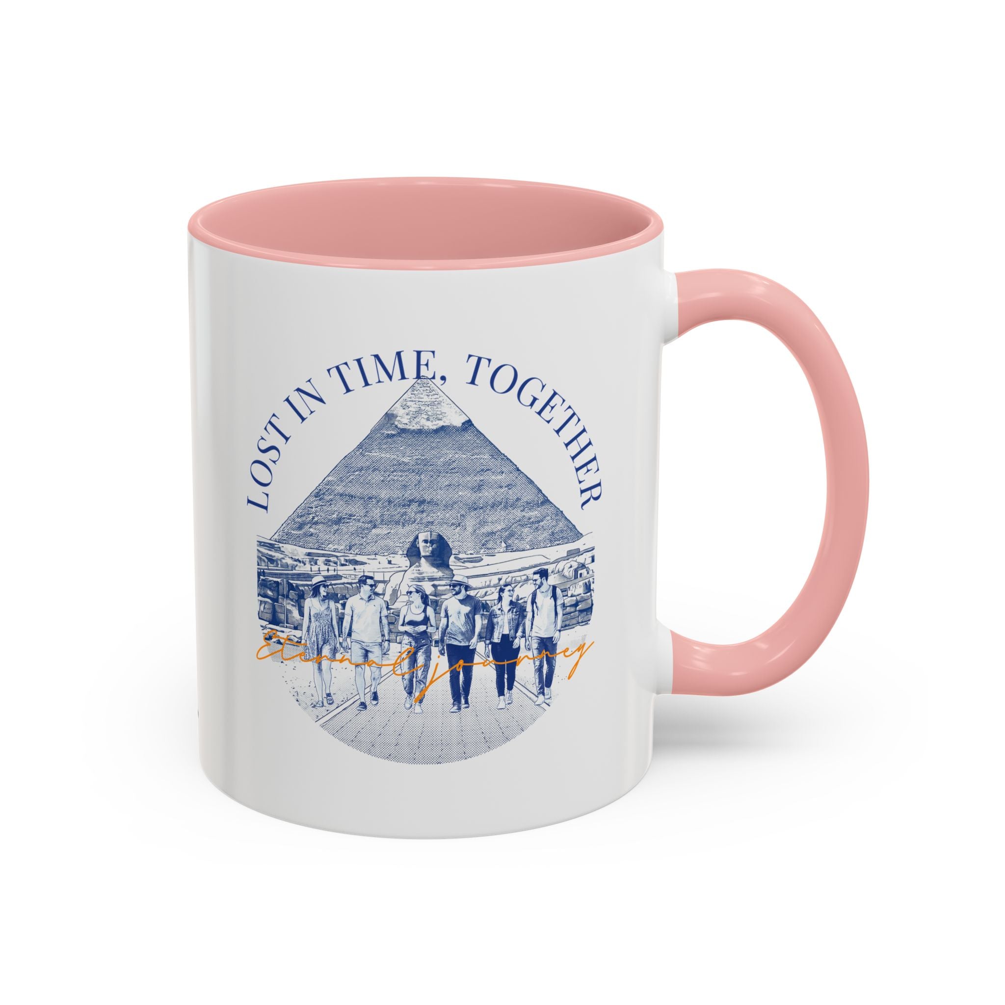 Egypt Travel Memory Mug - Pyramid Adventure Coffee Cup for Travelers