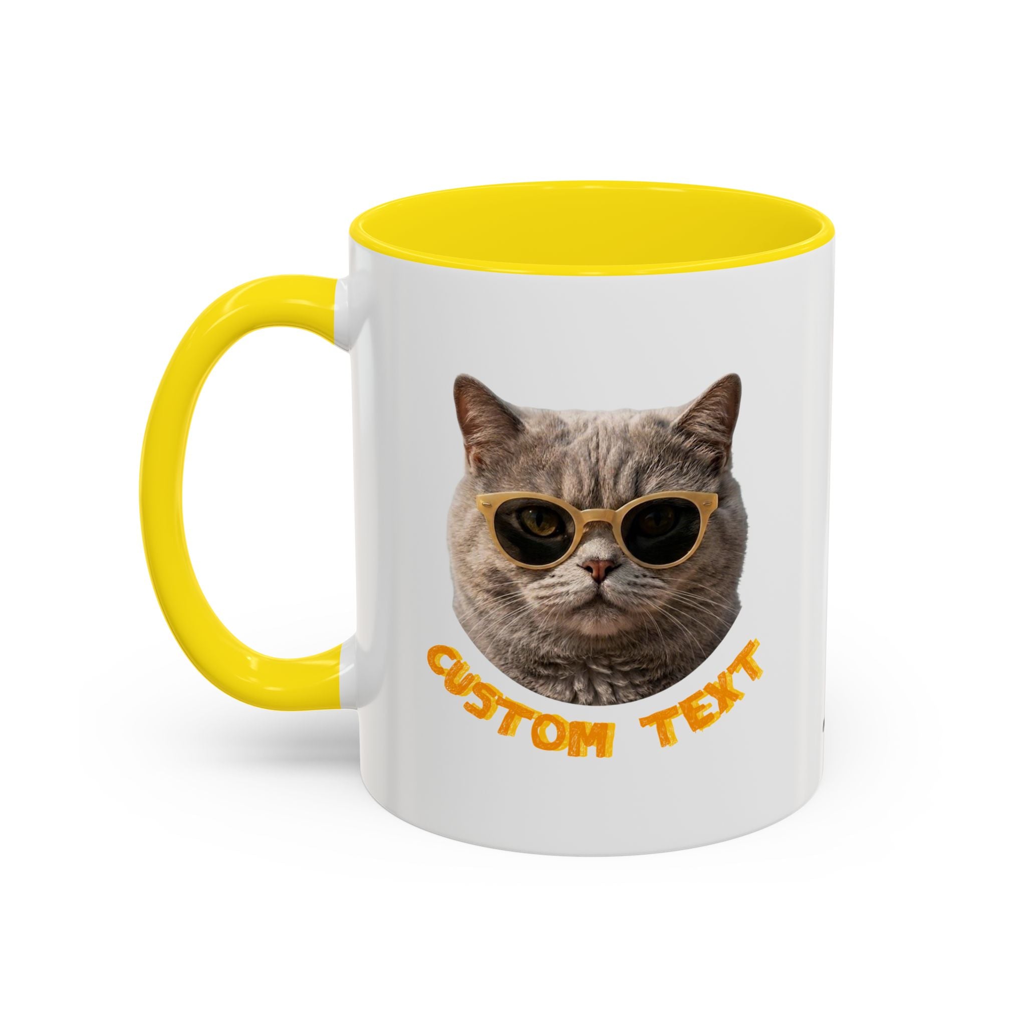 Lustige Katzen-Sommer-Tasse – Süße Strand-Kaffeetasse für Katzenliebhaber