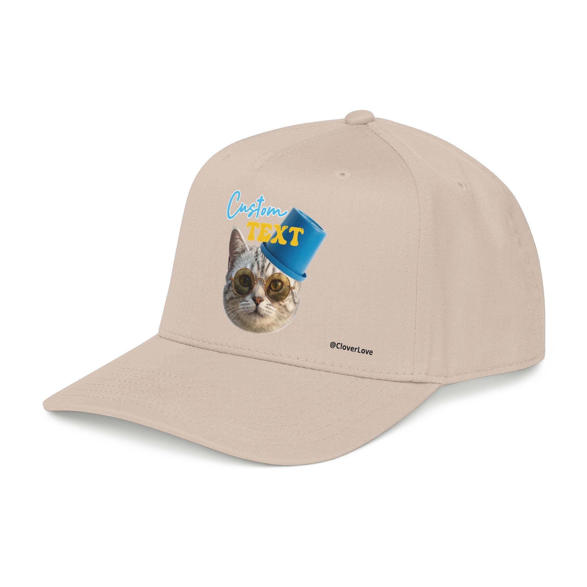 Funny Cat Photo Hat | Custom Pet Lover Baseball Cap