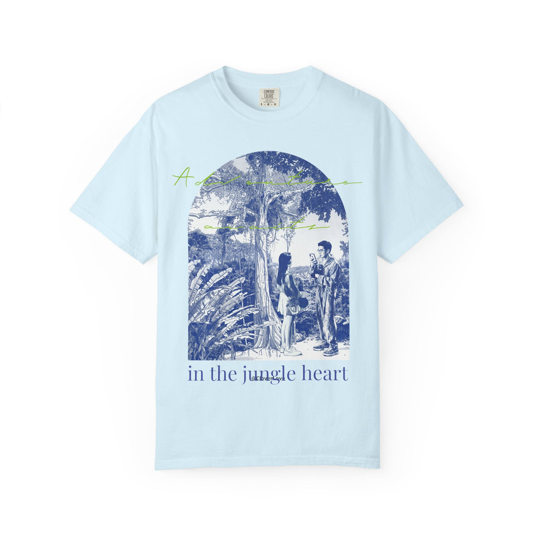 Custom Jungle Adventure Travel T-Shirt - Couple Vacation Gift