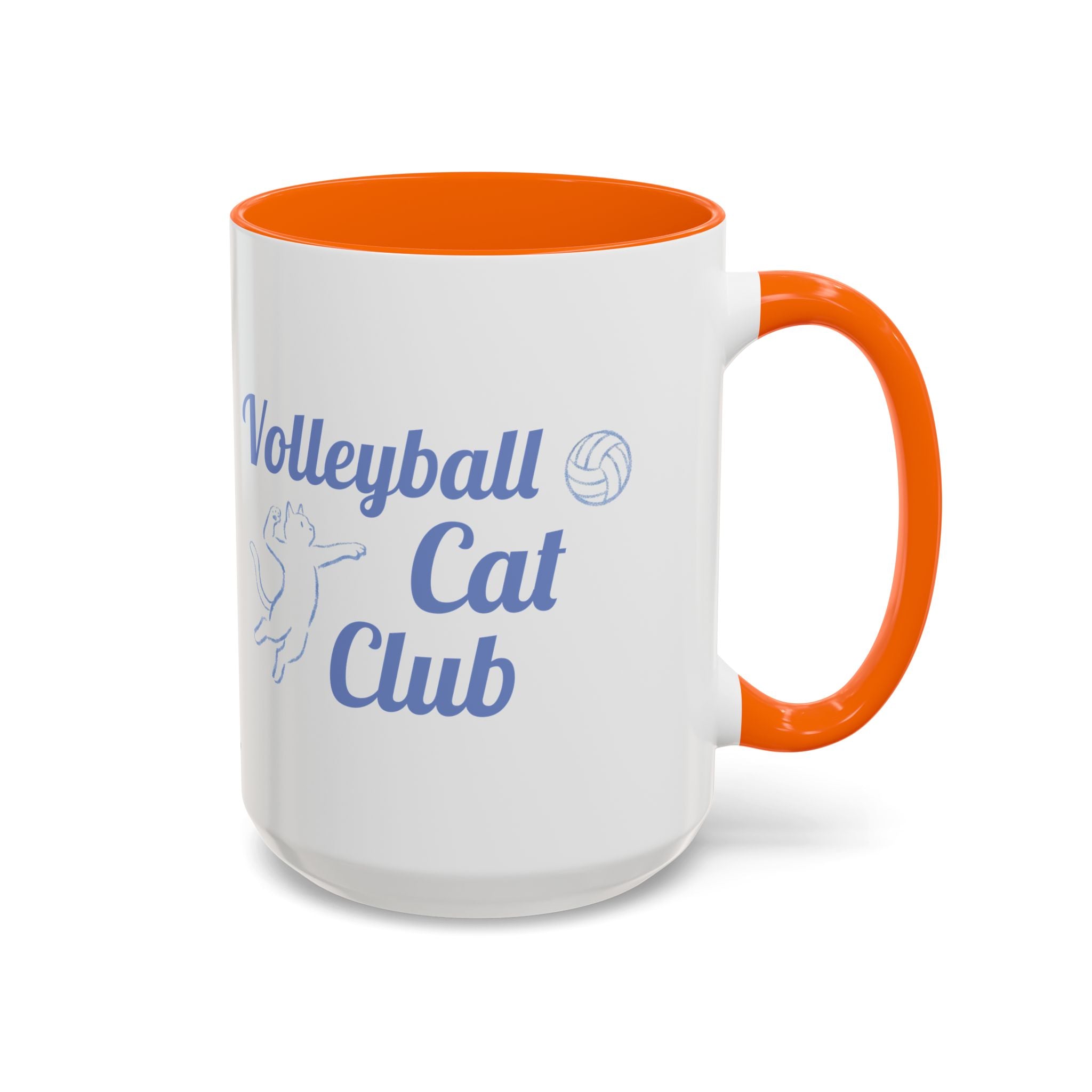 Volleyball Club Mug | Cat Design