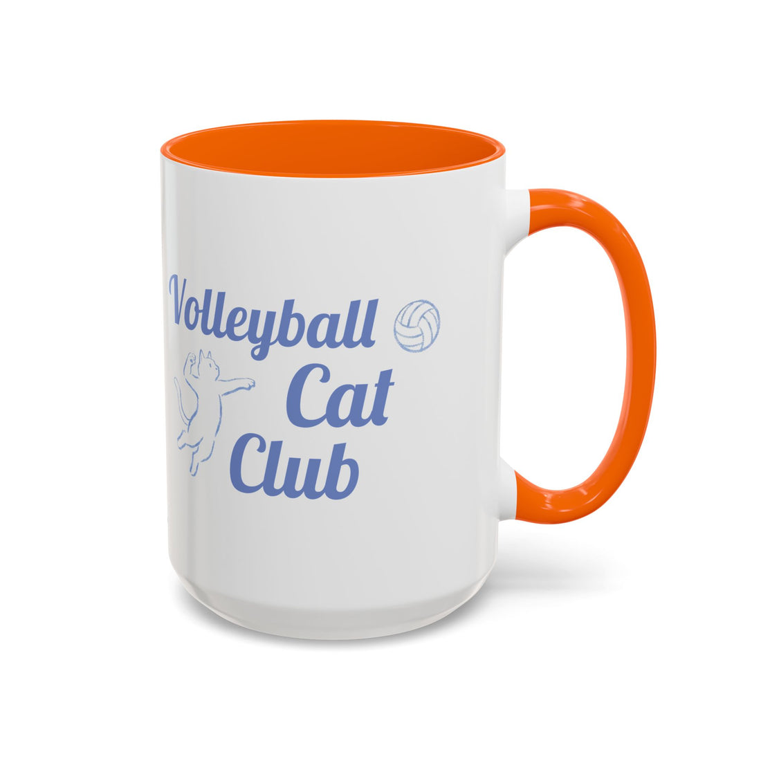 Volleyball Club Mug | Cat Design