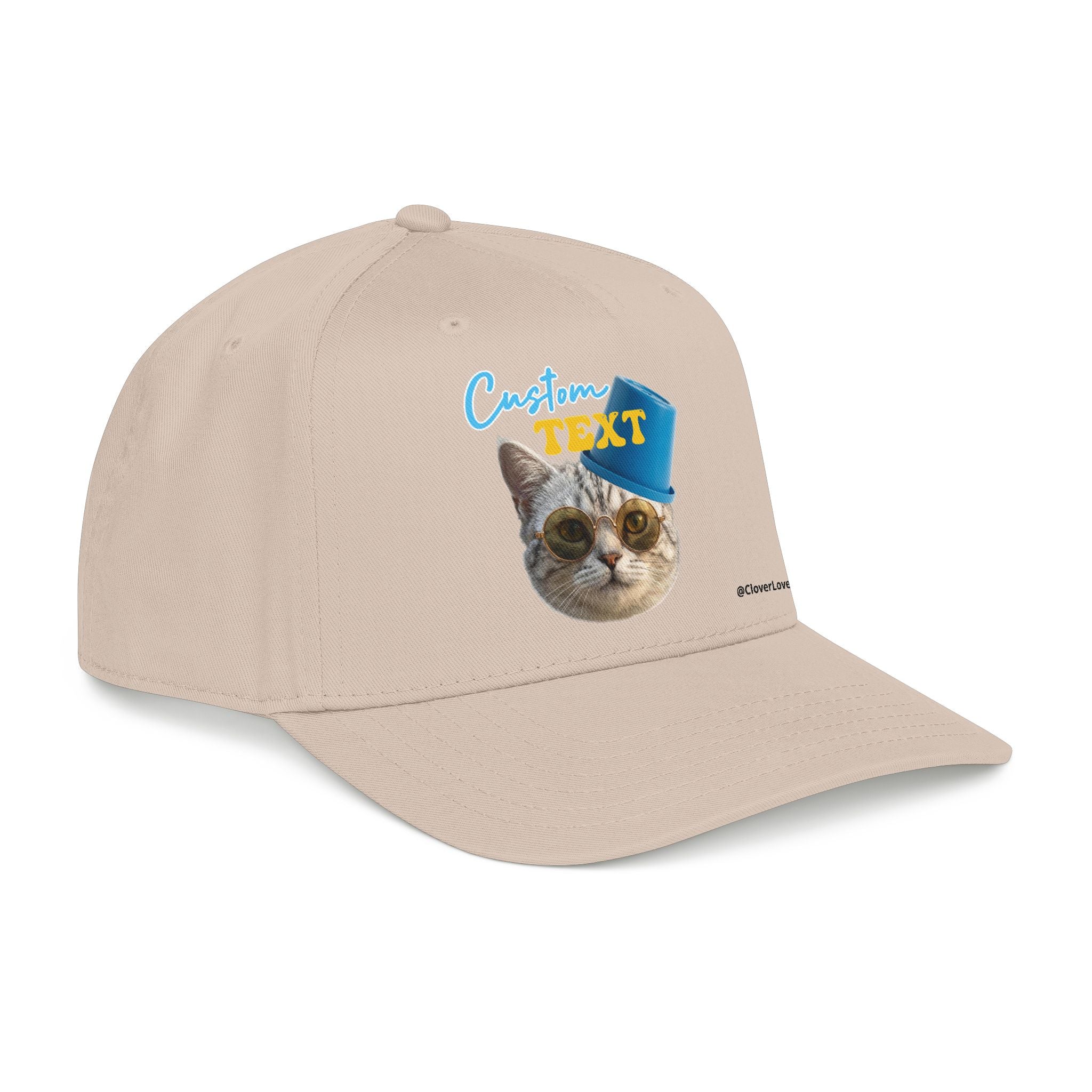 Funny Cat Photo Hat | Custom Pet Lover Baseball Cap