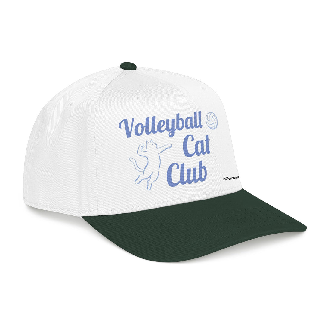 VC8, Cat's Skiff Adventure Baseball Cap — Cute Nautical Cat Hat with @CloverLove Design
