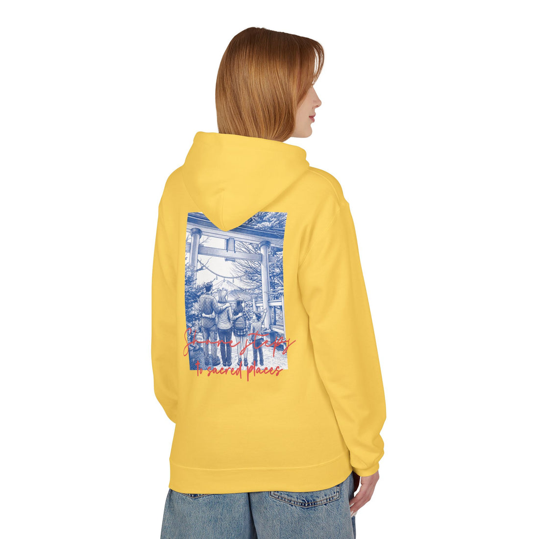 Sacred Places Hoodie | Vintage Travel Landmark Sweatshirt