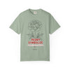 Peony Flower T-Shirt - Elegant Botanical Graphic Shirt for Flower Lovers