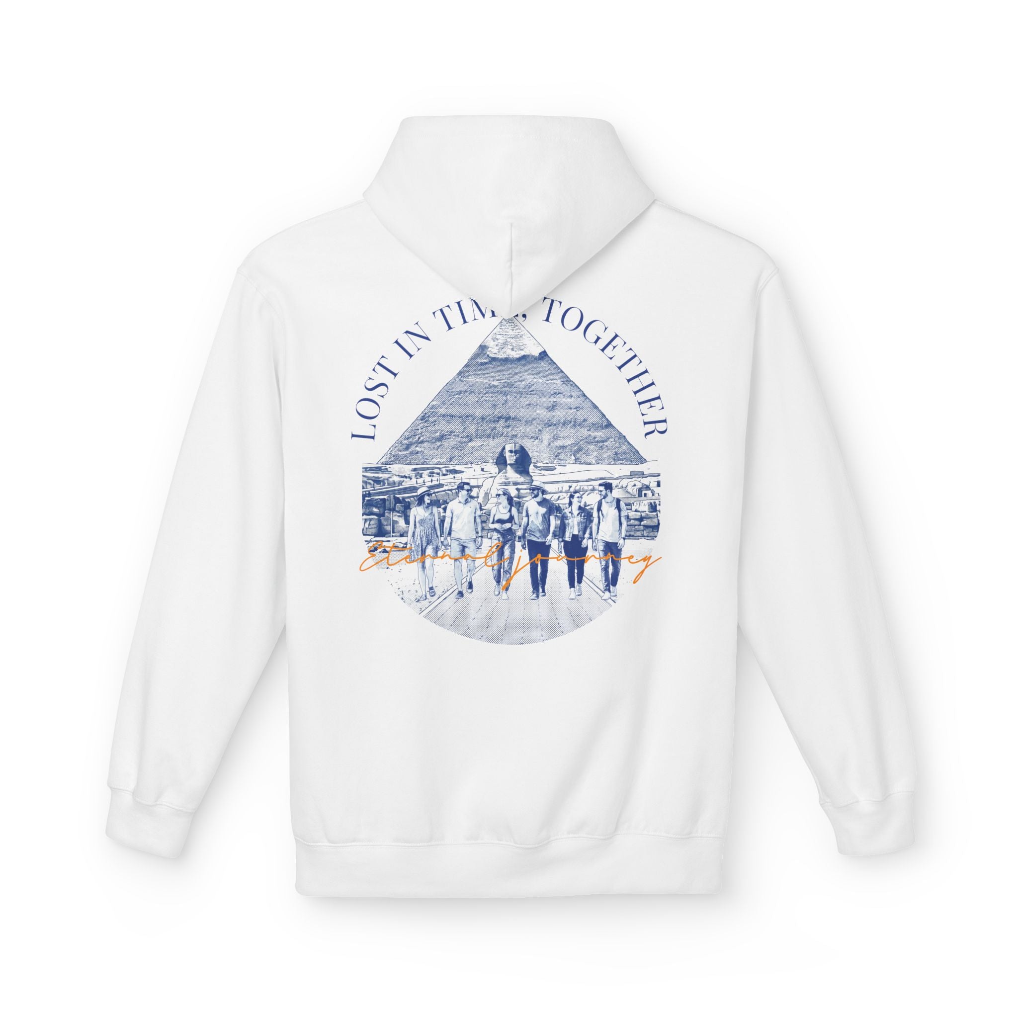Egypt Landmark Hoodie | Vintage Pyramid Travel Sweatshirt