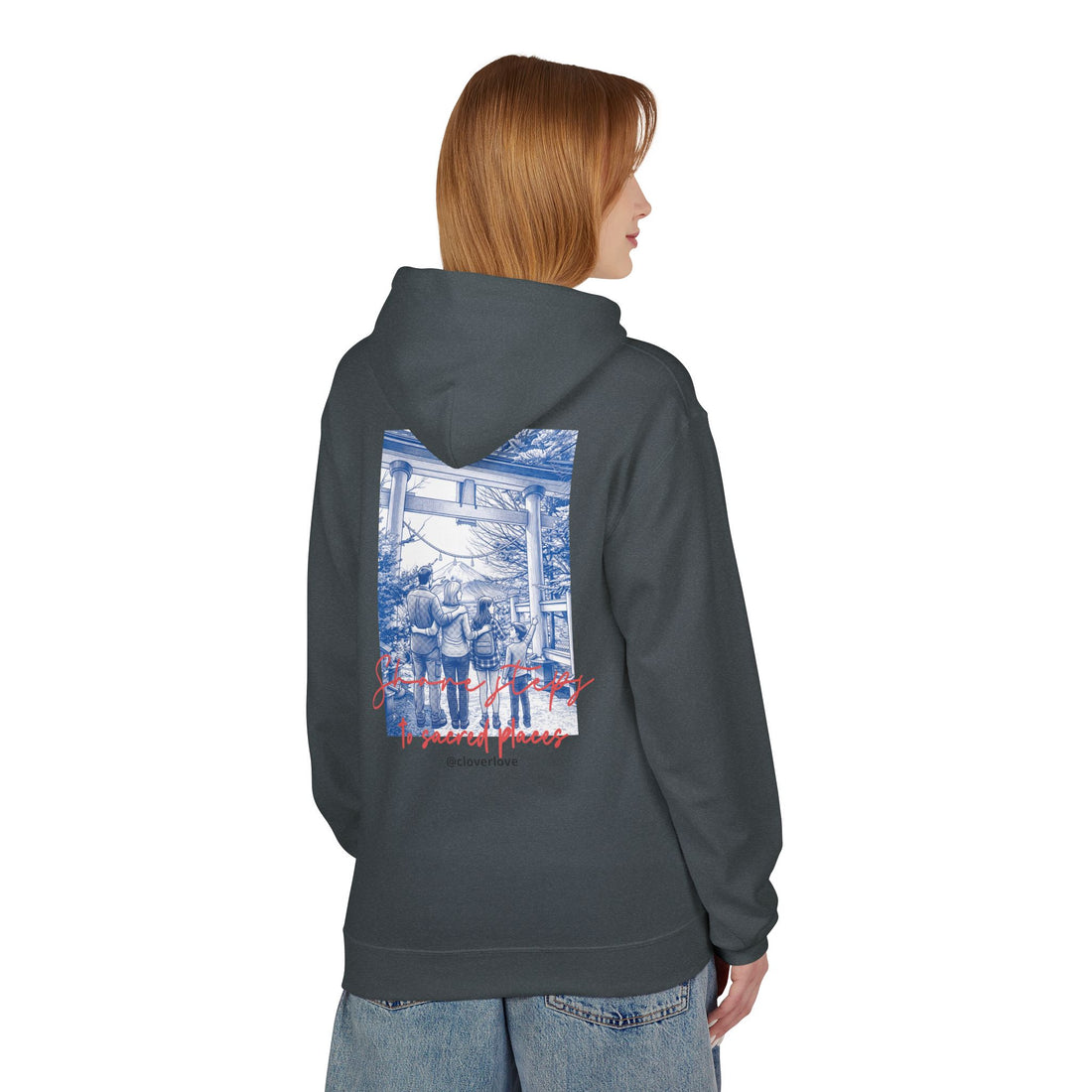 Sacred Places Hoodie | Vintage Reise-Wahrzeichen Sweatshirt