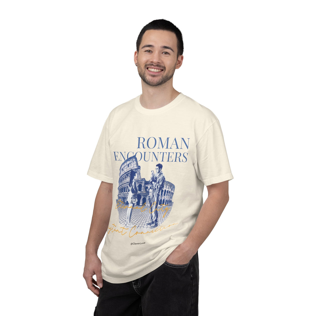 Custom Rome Colosseum Travel T-Shirt - Vintage Vacation Gift