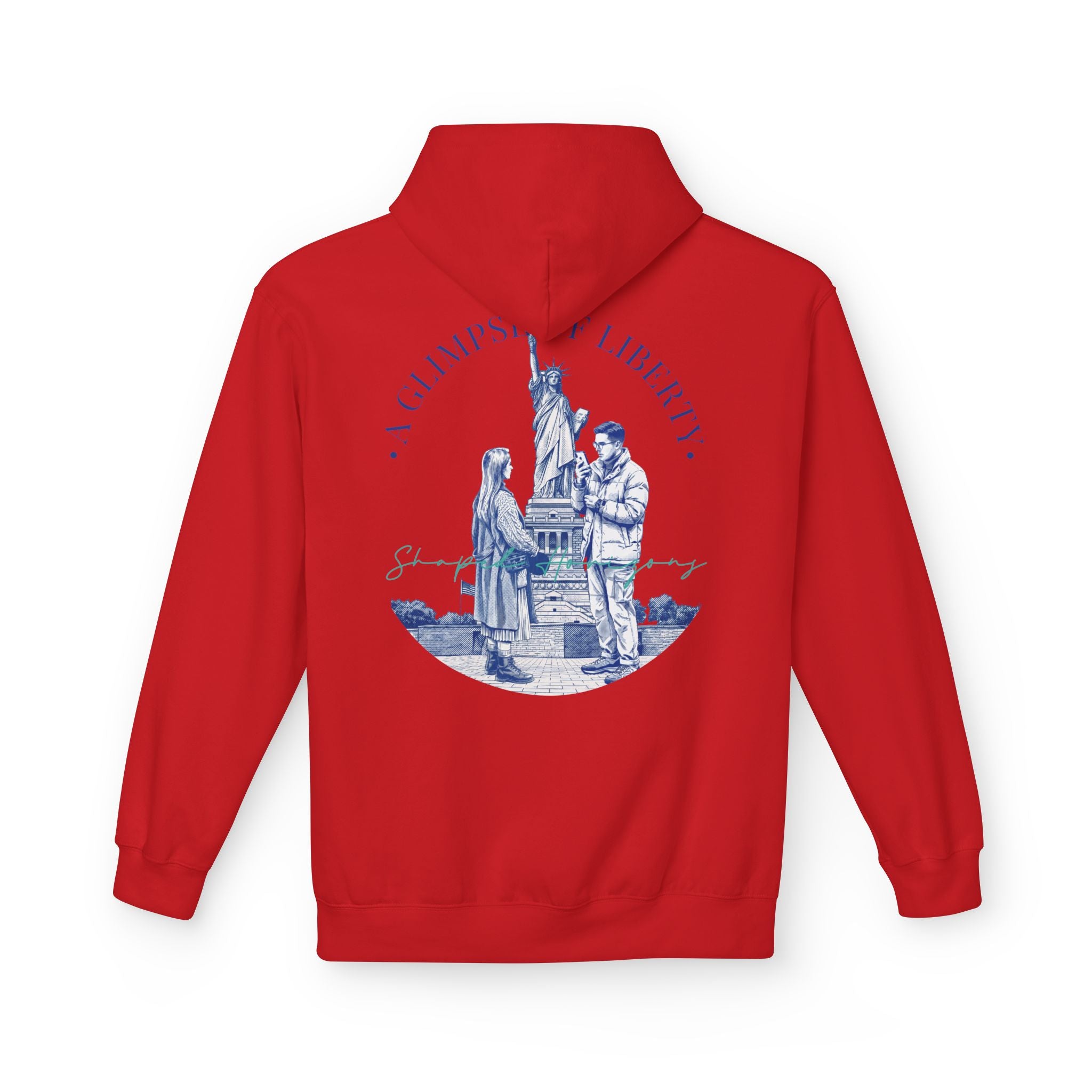 Statue of Liberty Adventure Hoodie | Vintage New York Travel Sweatshirt