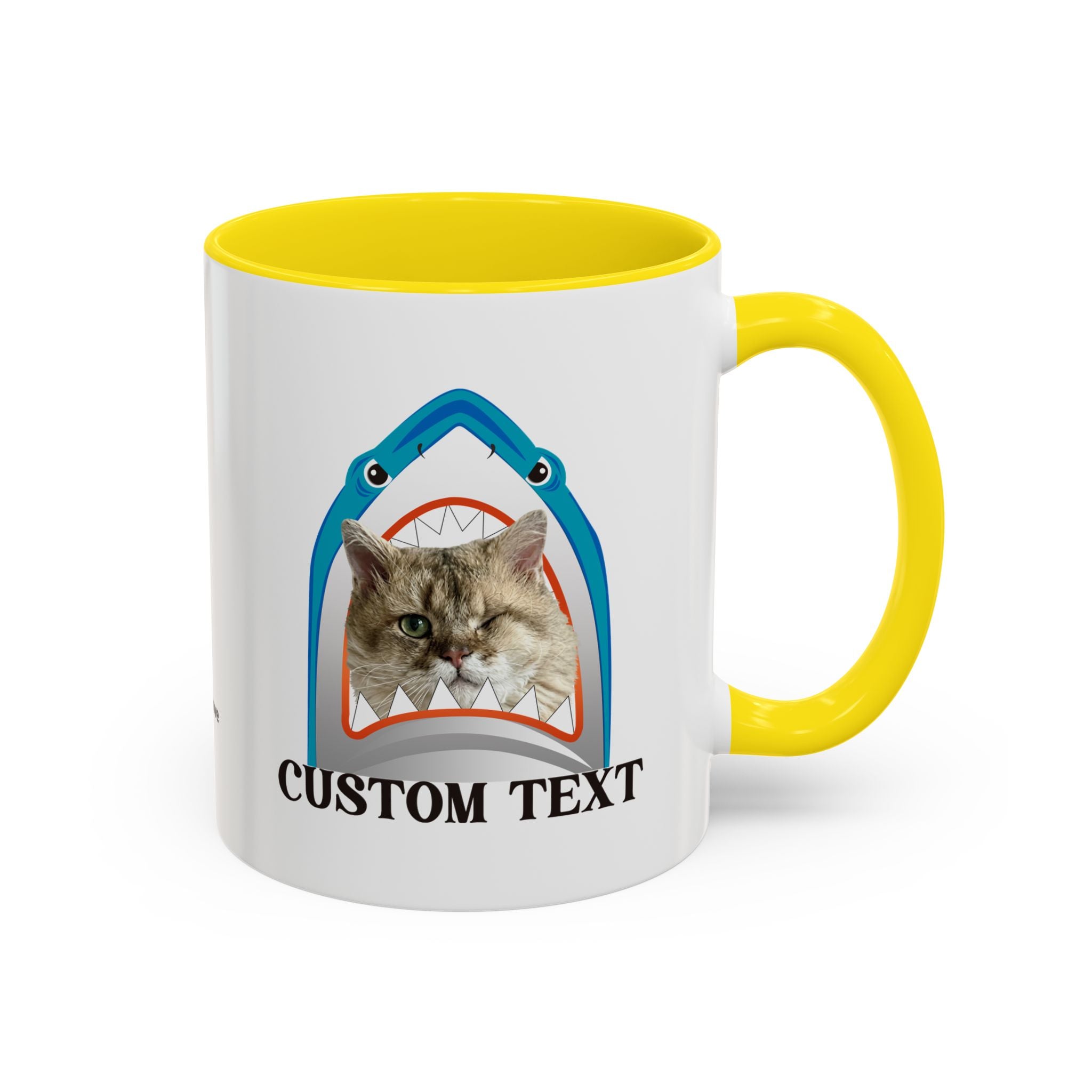 Summer Diving Dog Mug | Personalized Dog Photo Coffee Cup With Custom Text
