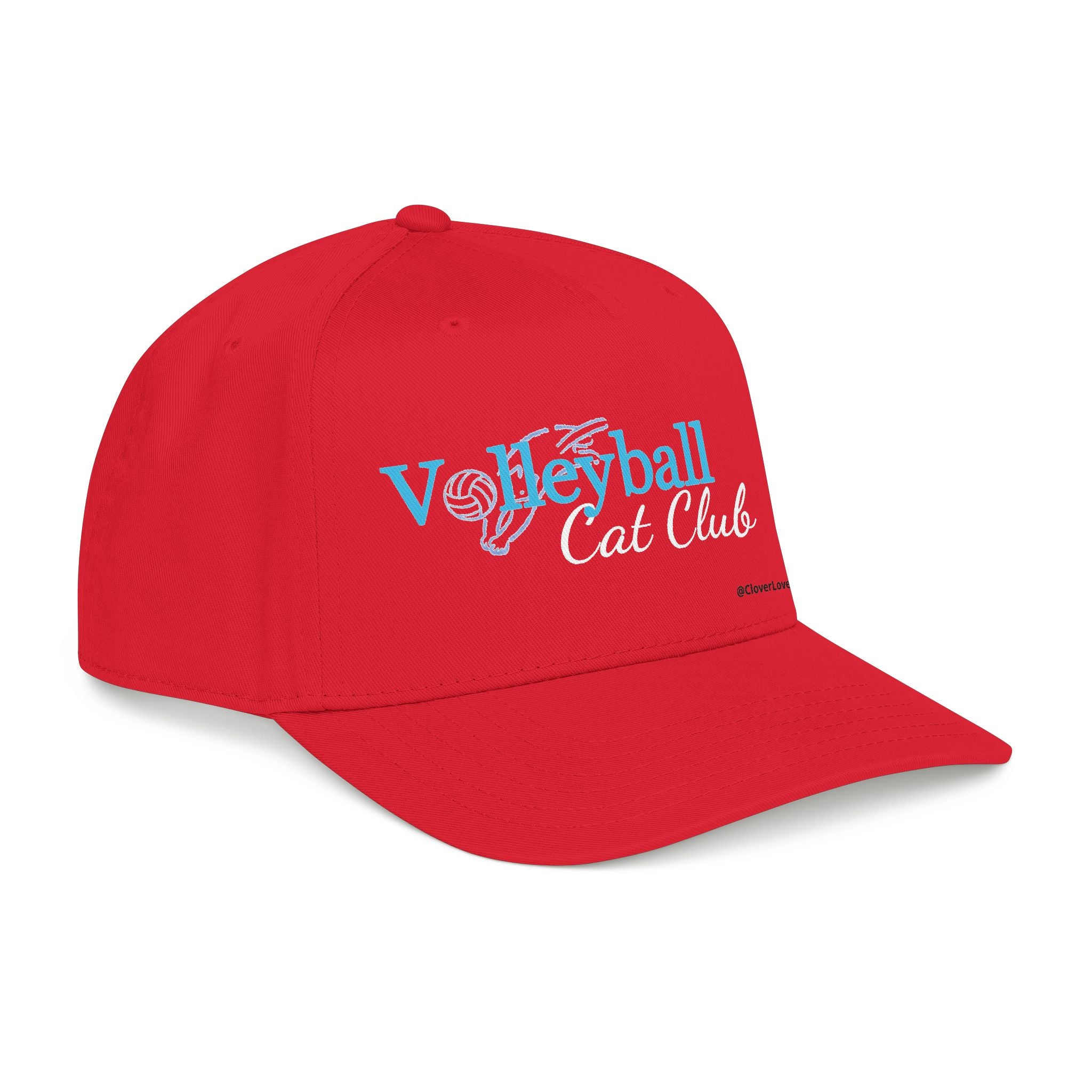 VC5, Cat's Skiff Adventure Baseball Cap — Cute Nautical Cat Hat with @CloverLove Design