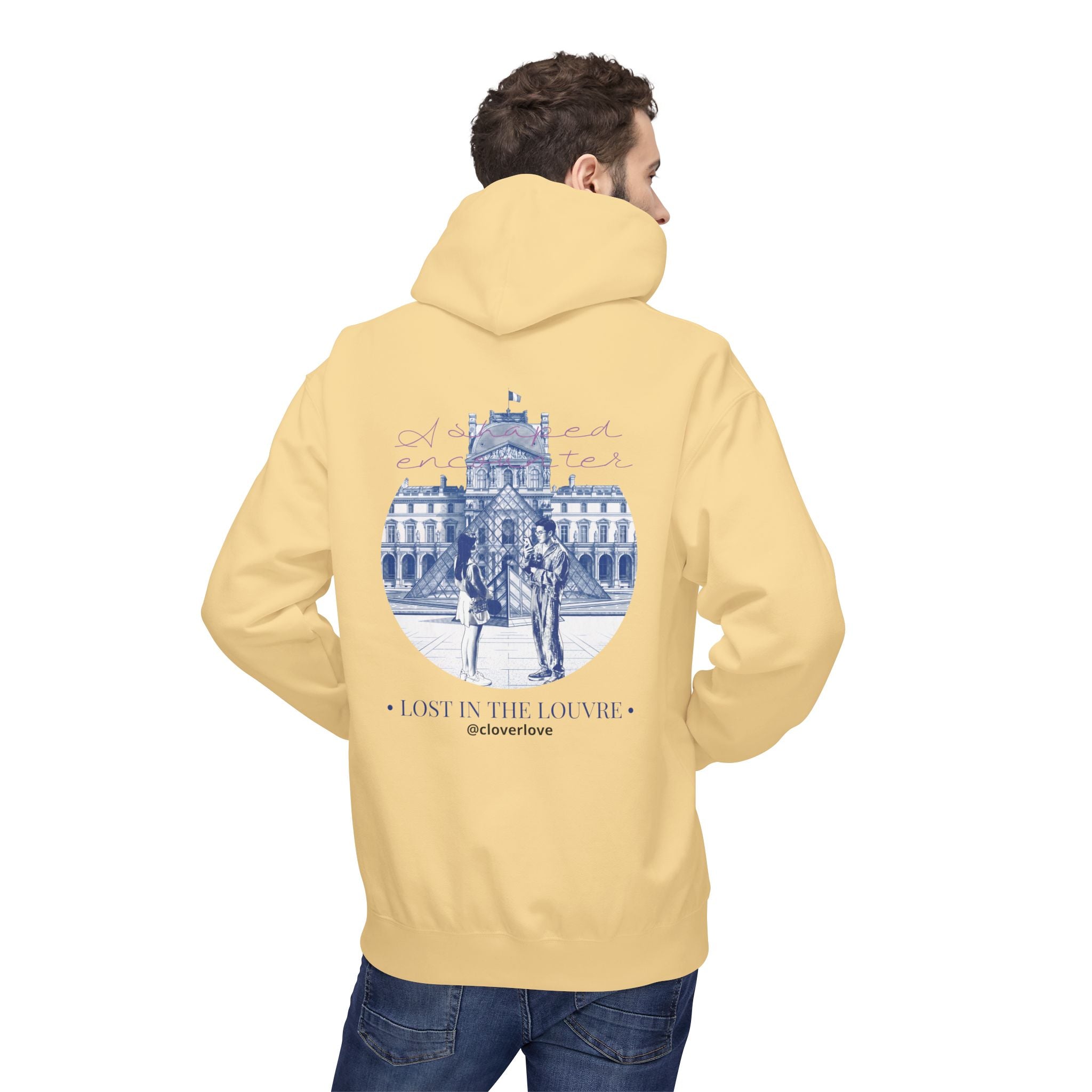 Lost In The Louvre Hoodie | Paris Reise-Wahrzeichen Sweatshirt