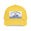 Cat Boat Hat - Ocean Adventure Baseball Cap, Nautical Cat Lover Gift, Coastal Travel Hat