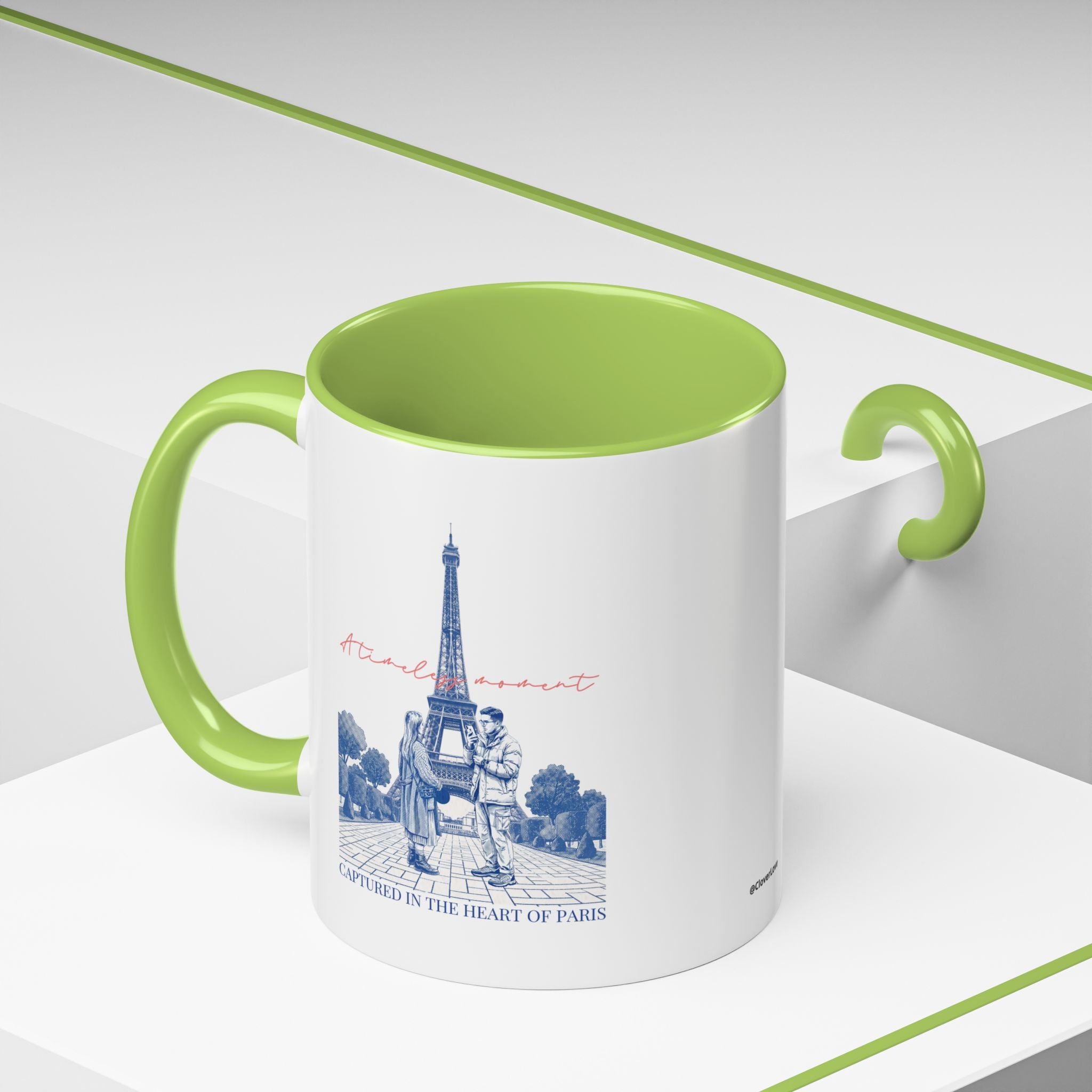 Paris Travel Memory Mug - Eiffel Tower Coffee Cup for Travelers