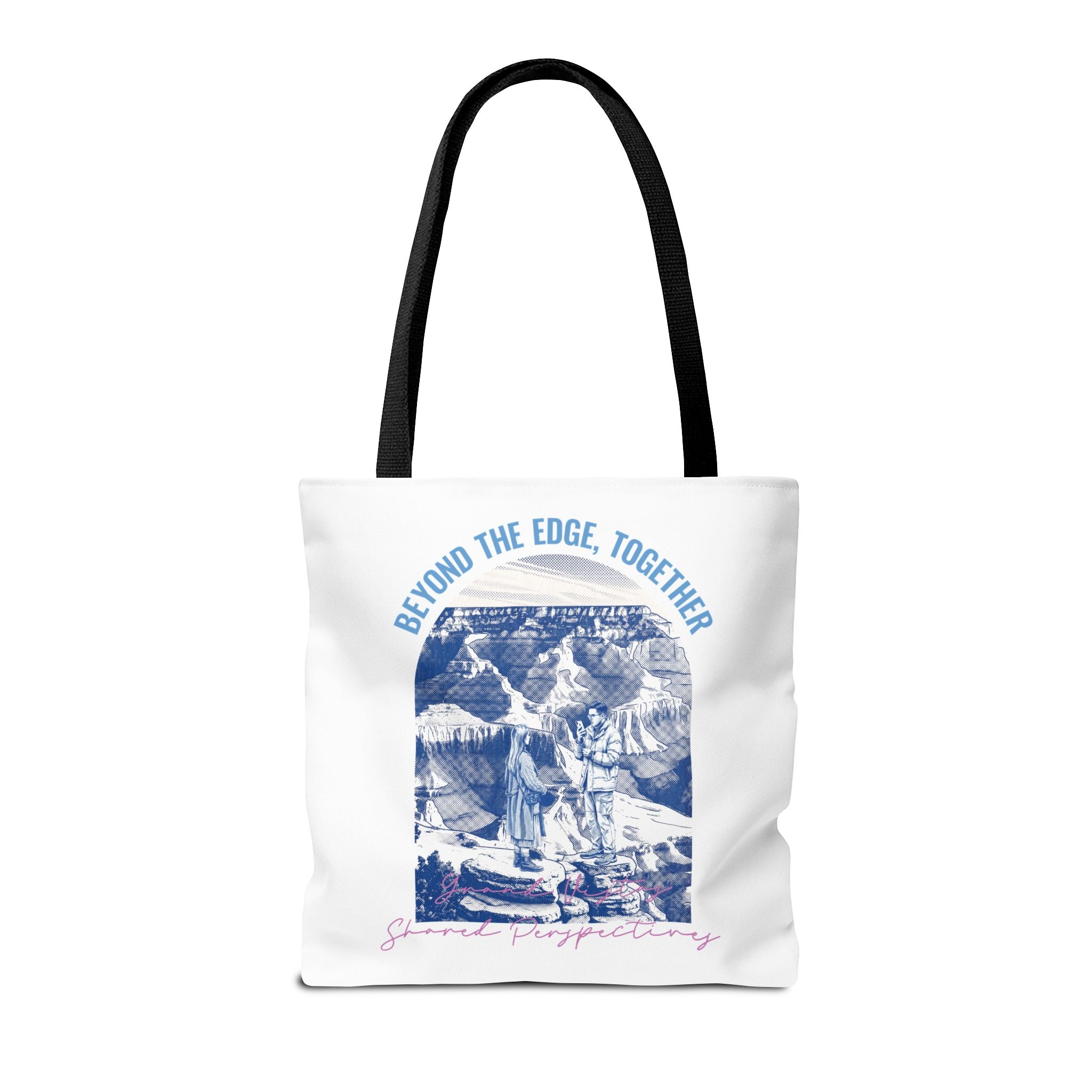 Beyond The Edge Travel Tote Bag | Grand Canyon Adventure Canvas Tote Bag for Travel Lovers