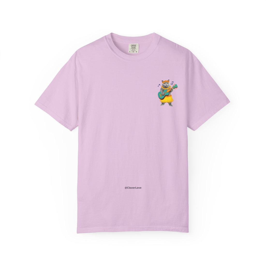 Custom Pet Summer T-Shirt -Tropical Vacation Style Pet Lover Gift