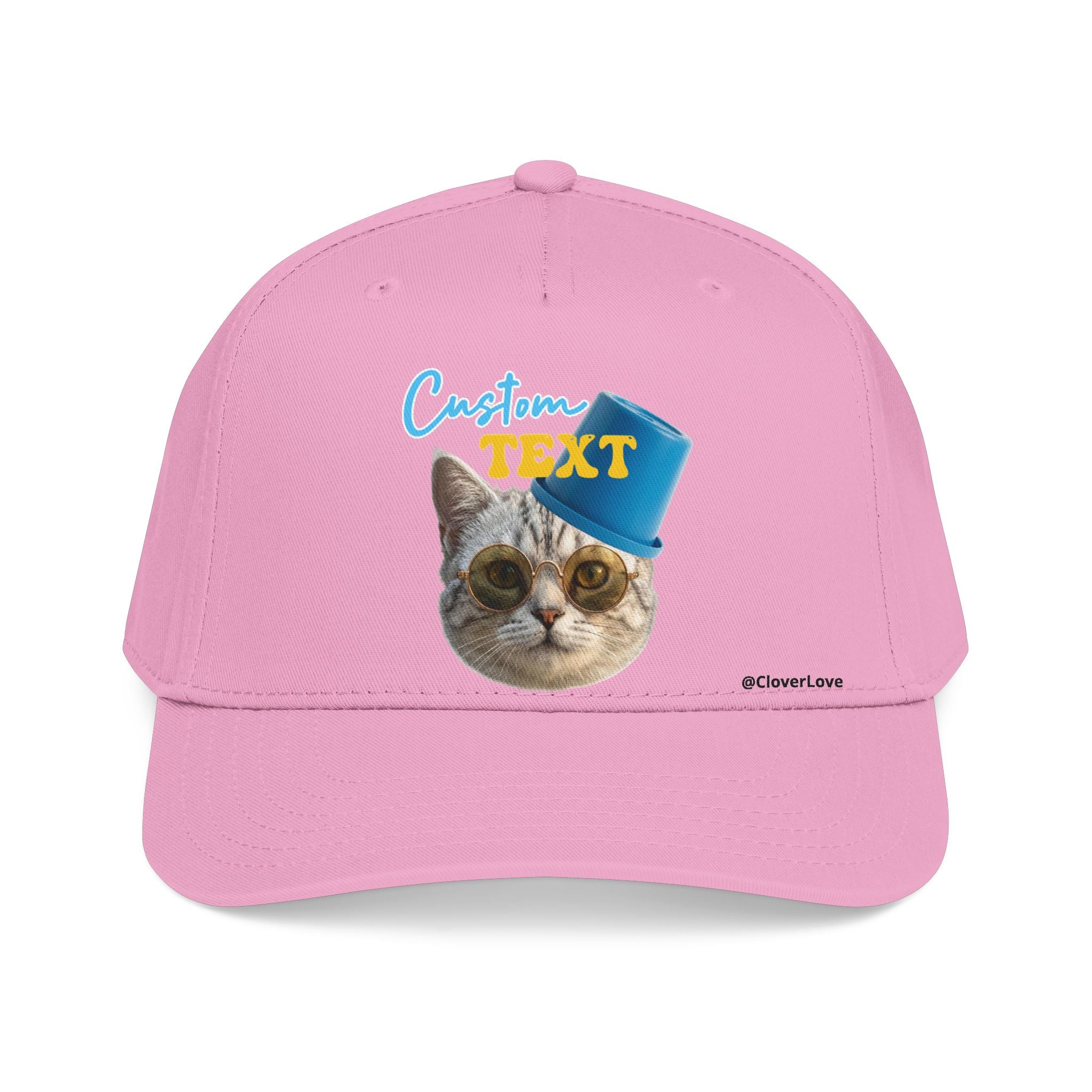 Funny Cat Photo Hat | Custom Pet Lover Baseball Cap