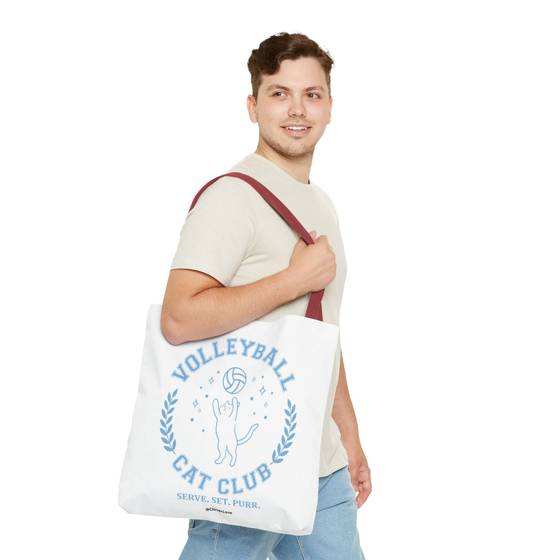 VC1, Otter Dive Tote Bag — "Catch the Deep" Illustrated Beach Tote