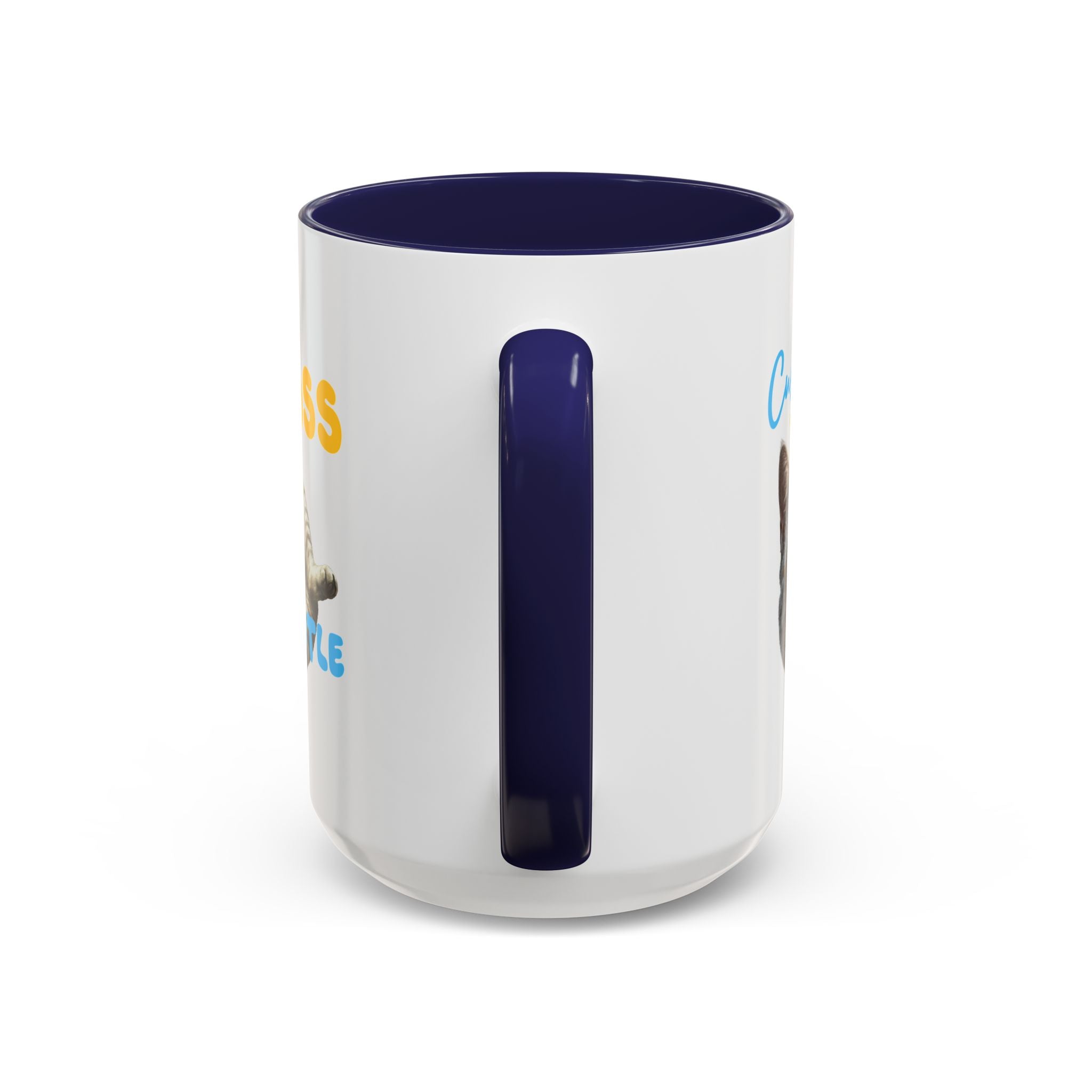 Funny Summer Cat Mug | Personalized Beach Cat Coffee Cup With Custom Text