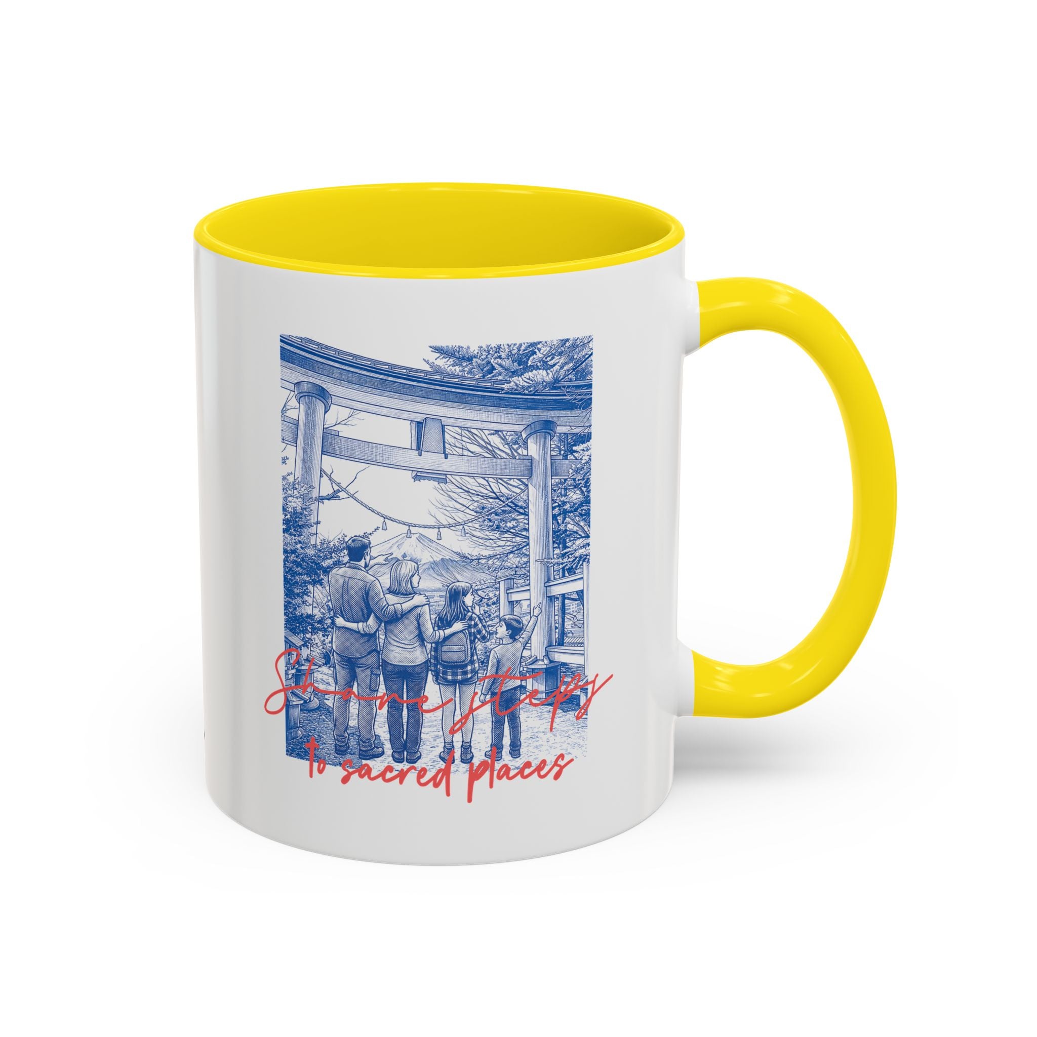 Japan Travel Memory Mug - Mount Fuji Coffee Cup for Travelers