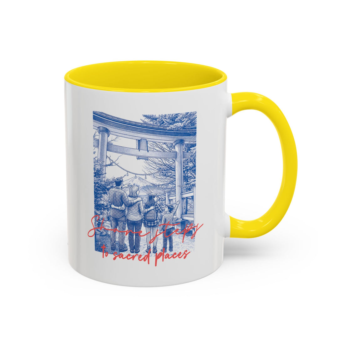 Japan Travel Memory Mug - Mount Fuji Coffee Cup for Travelers
