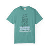 Delphinium Flower T-Shirt - Botanical Graphic Shirt for Flower Lovers
