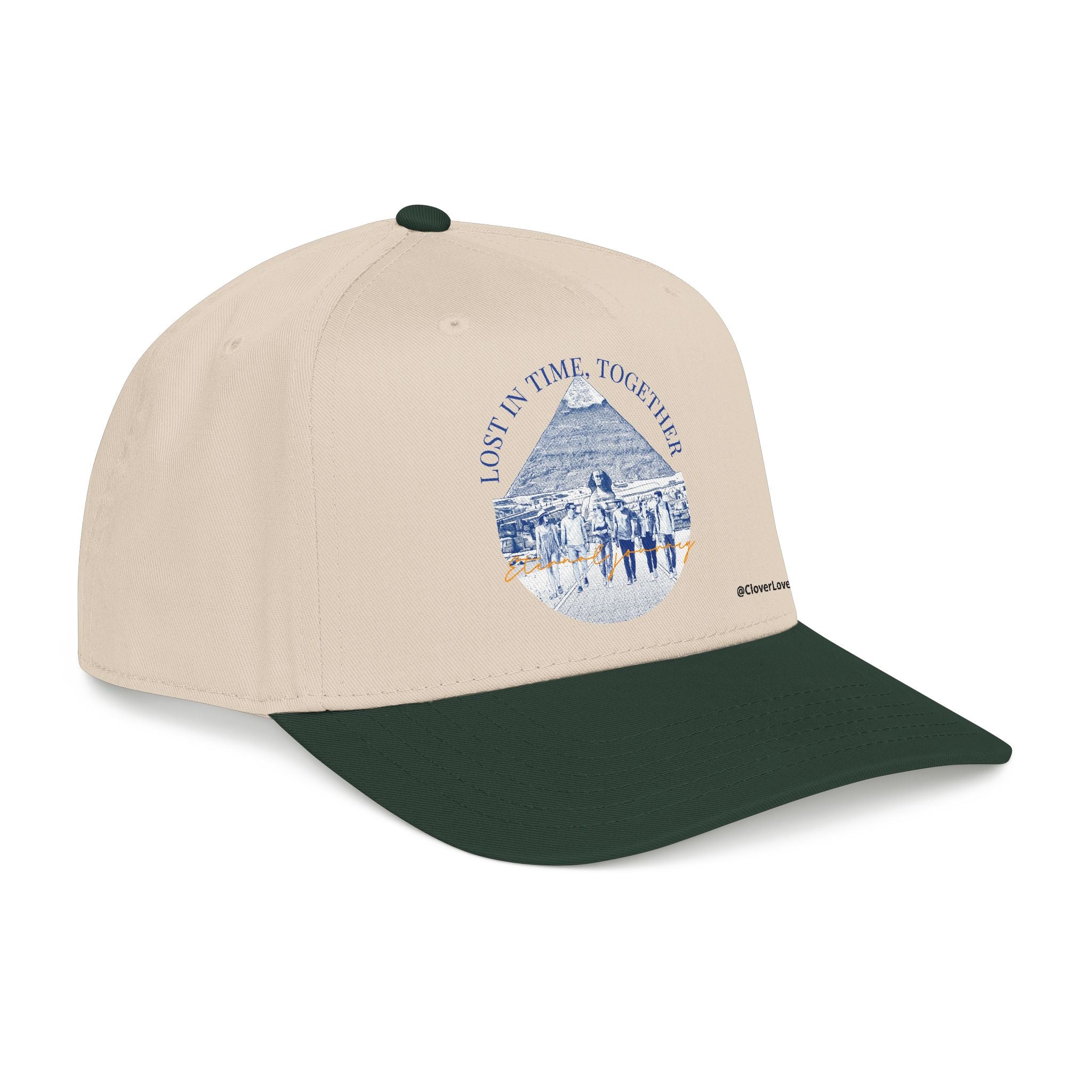 Egypt Travel Hat - Pyramid Baseball Cap, Adventure Dad Hat