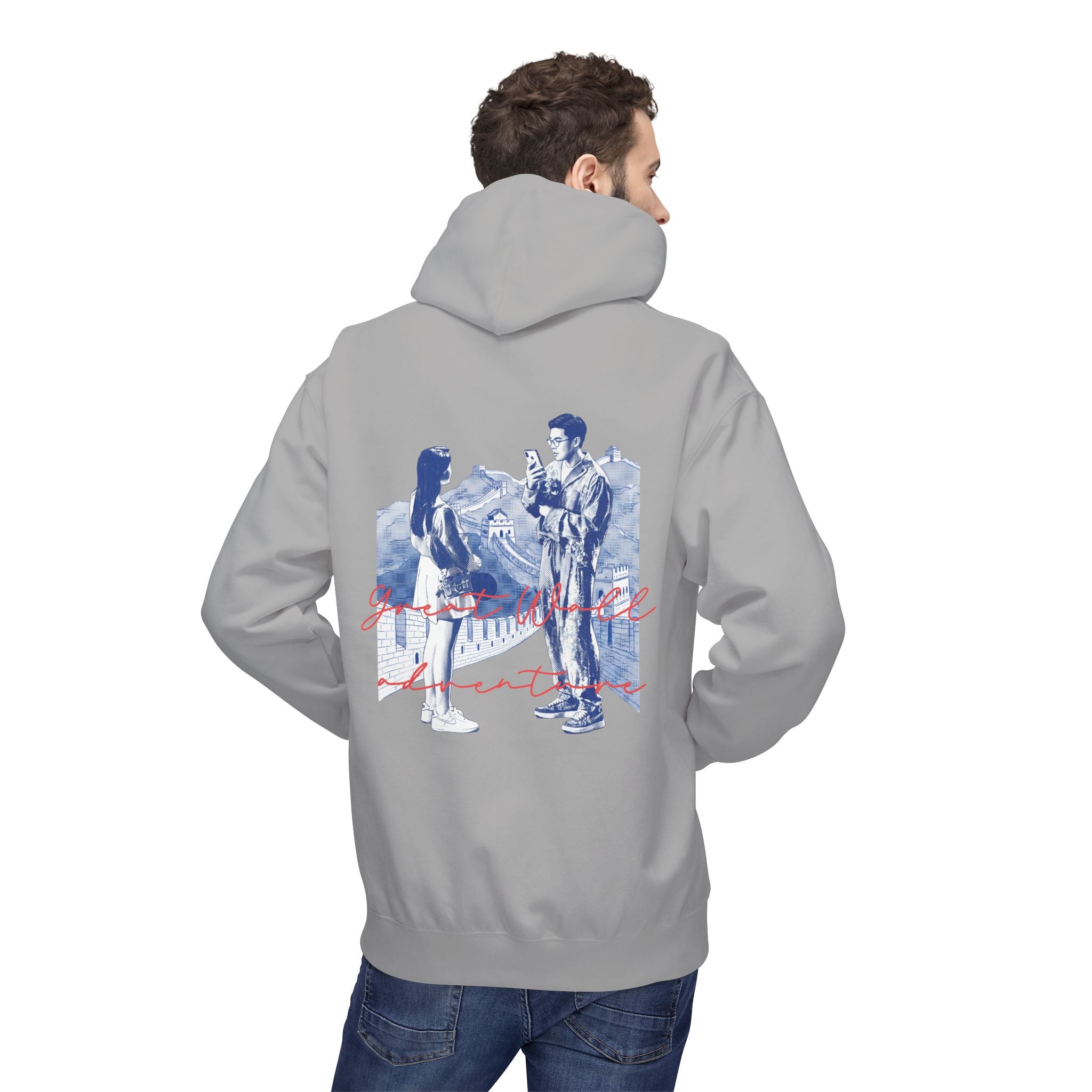 Great Wall Adventure Hoodie – Summer Wanderlust Sweatshirt