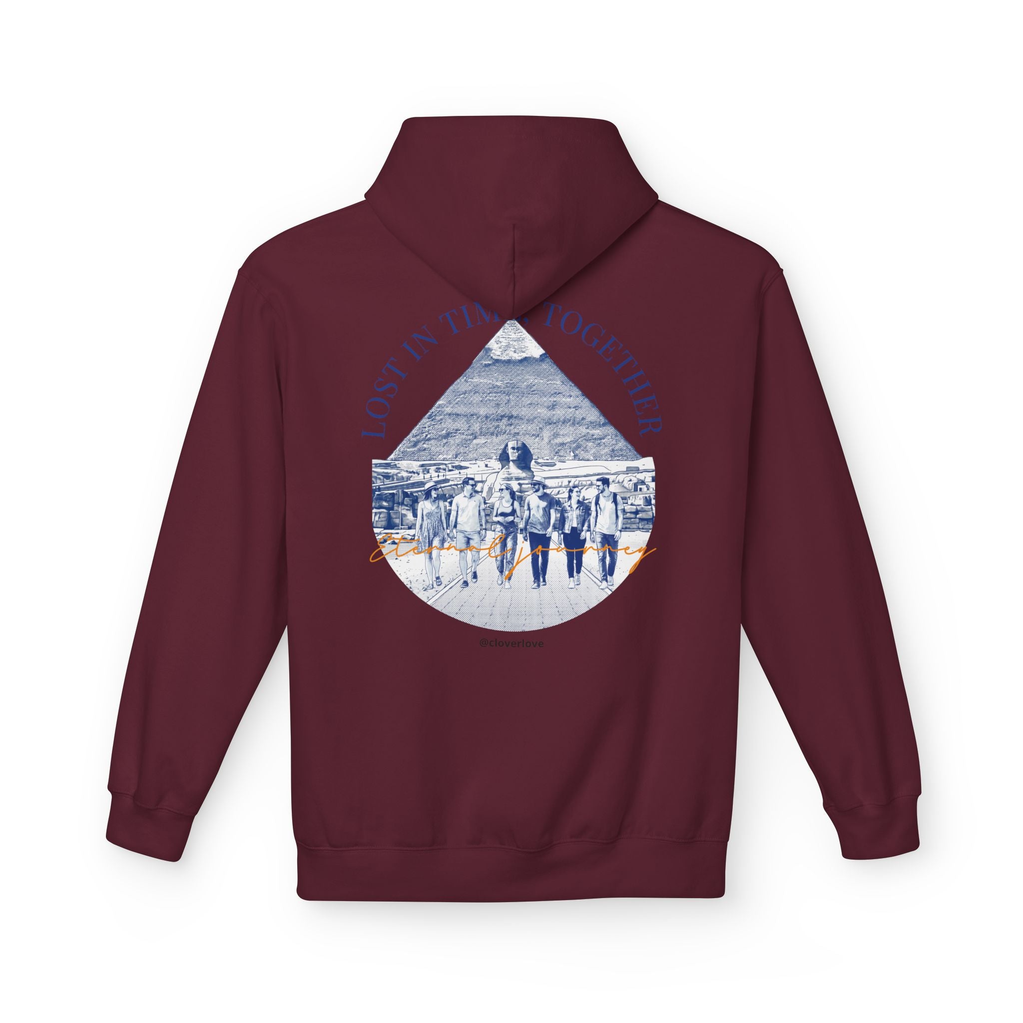 Ägypten Wahrzeichen Hoodie | Vintage Pyramiden Reise Sweatshirt