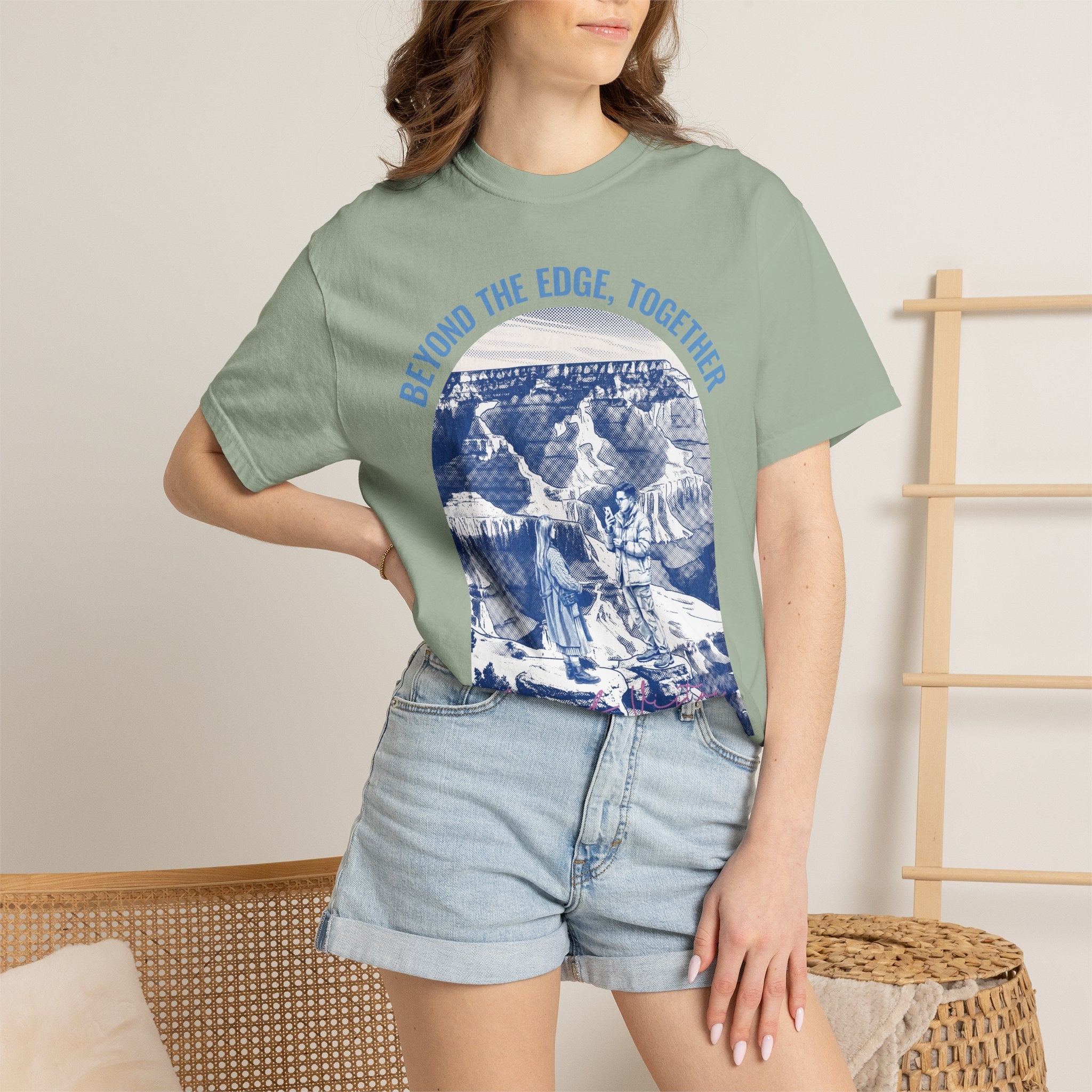 Custom Mountain Adventure Travel T-Shirt - Vintage Outdoor Explorer Gift