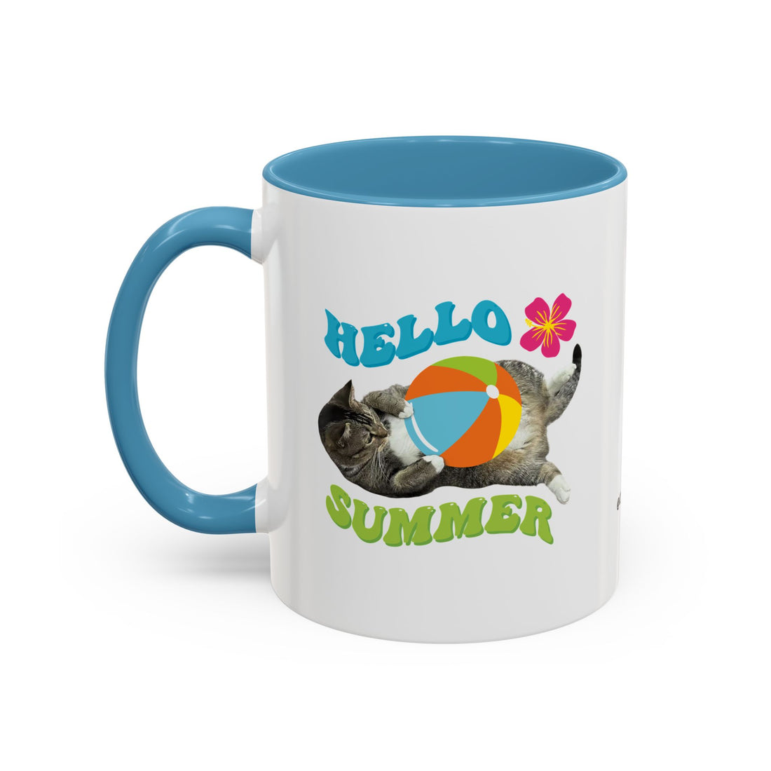 Retro Custom Cat Mug | Personalized Pet Photo Coffee Cup With Custom Text