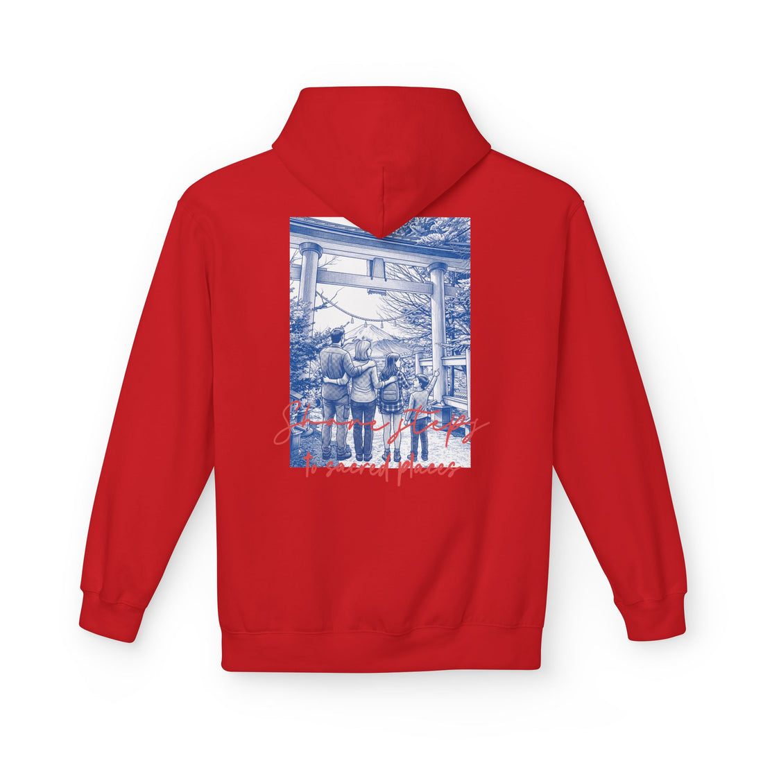 Sacred Places Hoodie | Vintage Travel Landmark Sweatshirt