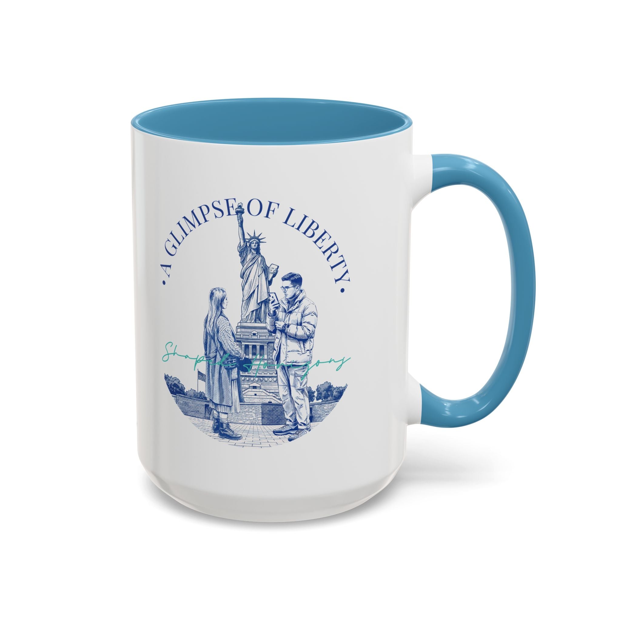 Statue of Liberty Travel Mug - New York Landmark Coffee Cup