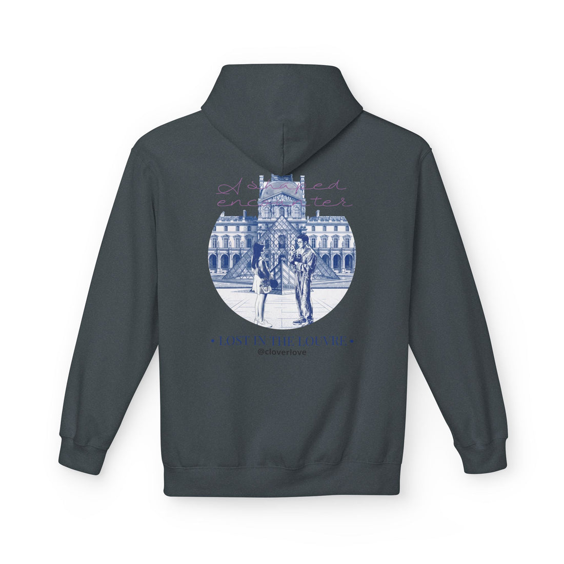 Lost In The Louvre Hoodie | Paris Reise-Wahrzeichen Sweatshirt