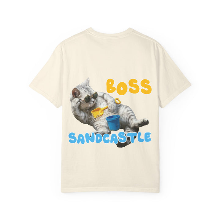 Custom Cat Summer T-Shirt - Funny Beach Cat Tee, Cat Lover Gift