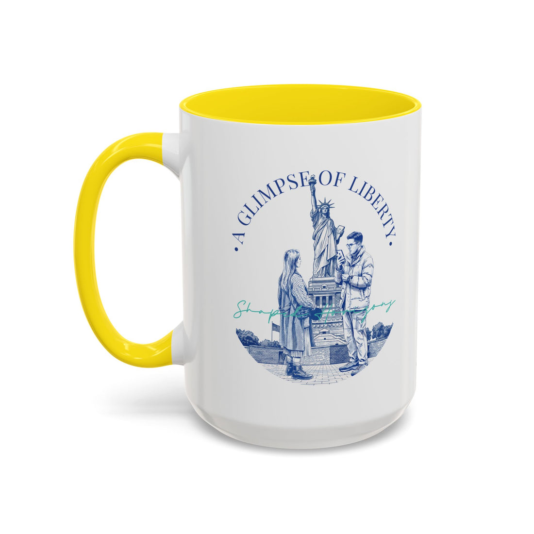 Statue of Liberty Travel Mug - New York Landmark Coffee Cup