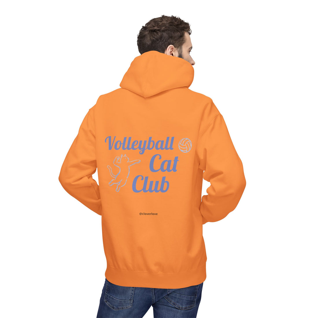 VC8, Catch the Echo Hoodie — Ocean Cat Adventure Graphic Hoodie