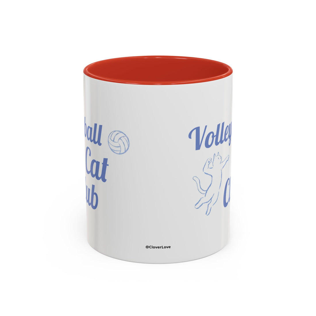 Volleyball Club Mug | Cat Design