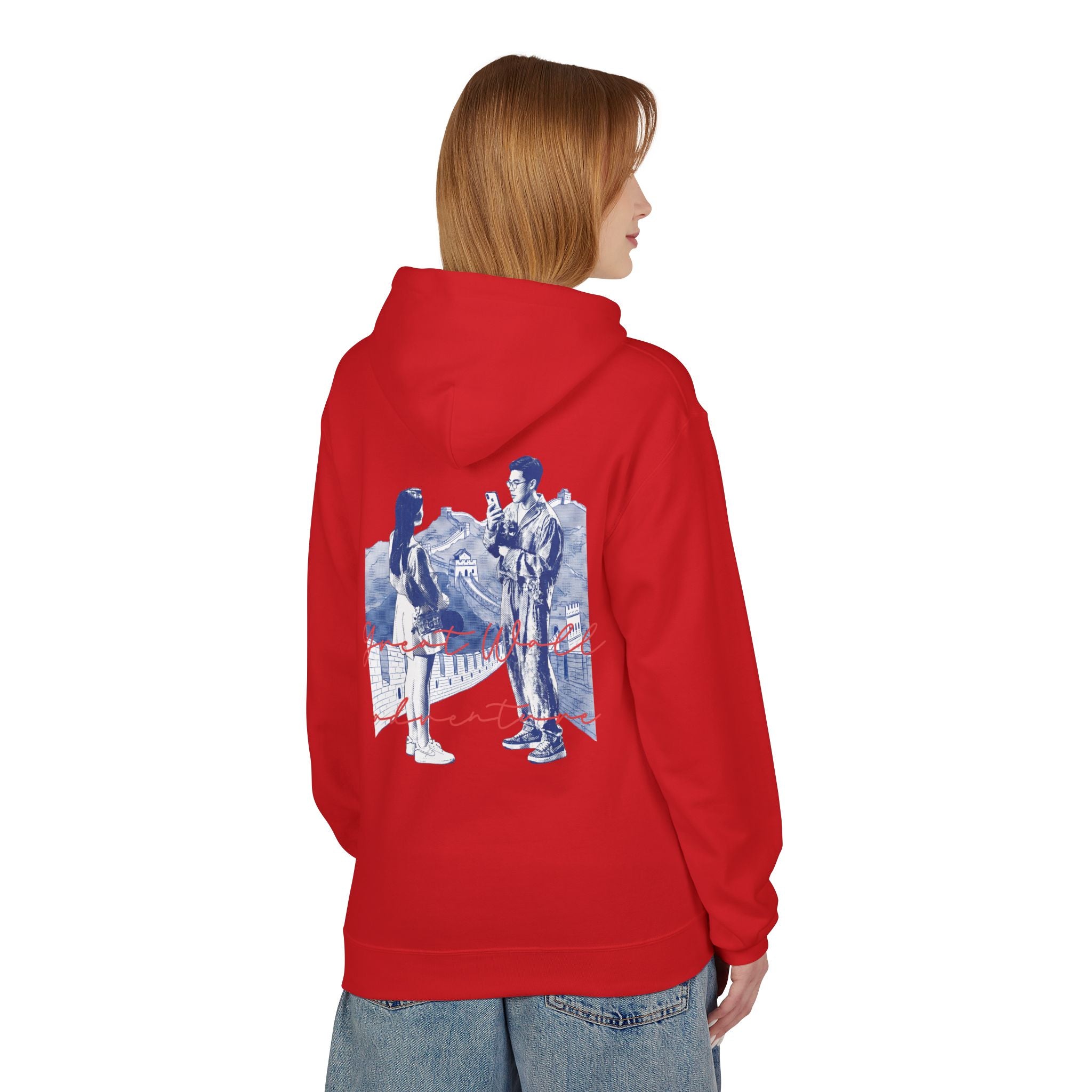 Great Wall Adventure Hoodie – Summer Wanderlust Sweatshirt